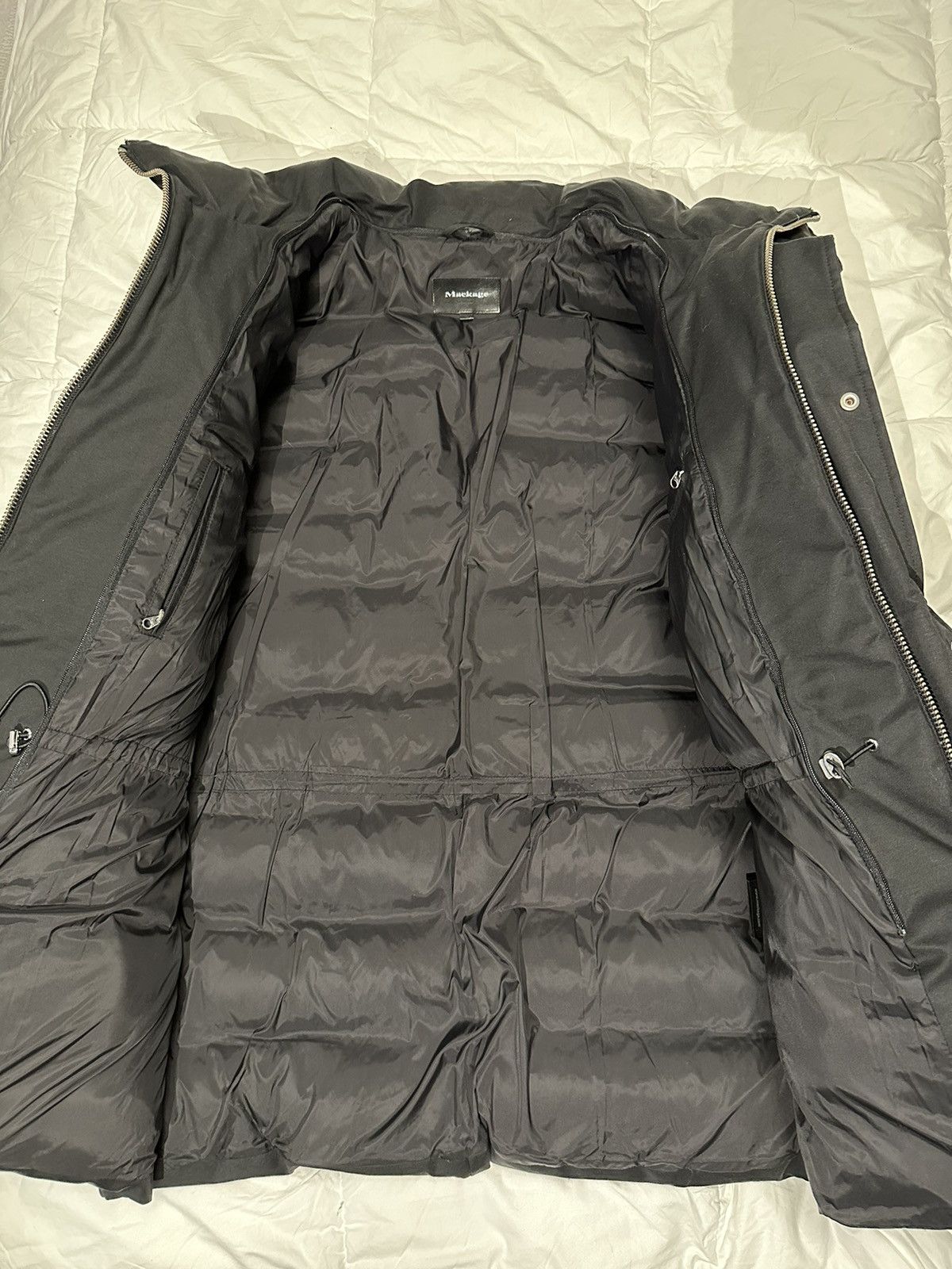 Mackage Black Down Mackage Jacket with fur lined hood Size US L / EU 52-54 / 3 - 4 Thumbnail