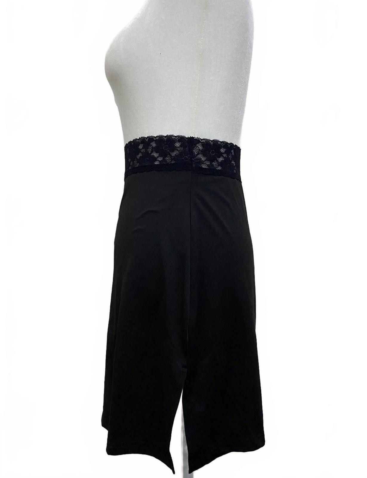 Other MANCYFIT Slip Underskirt with Slit in Black (SMALL) Size ONE SIZE - 6 Thumbnail