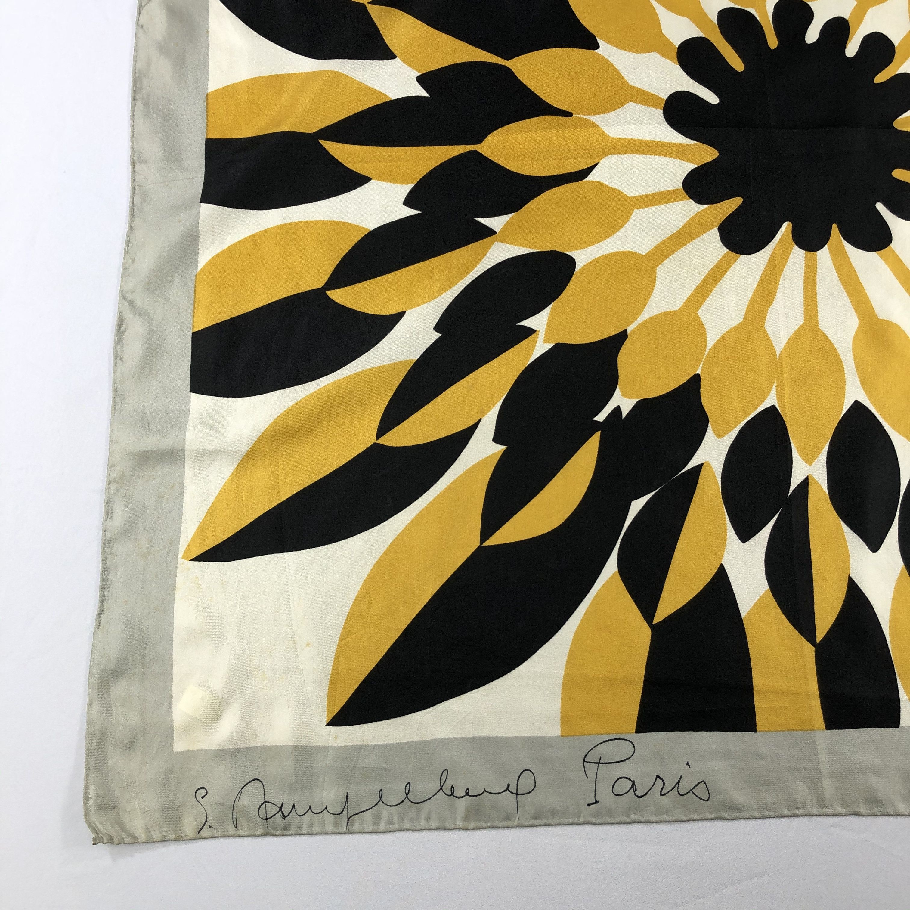 Vintage vintage Silk Scarf Size ONE SIZE - 4 Thumbnail