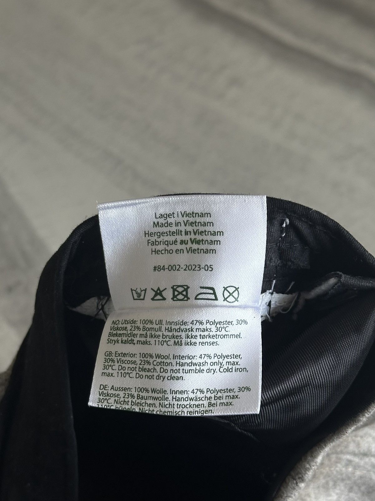 Other VARSITY Headwear Merino Wool Legacy Structured 6-Panel Cap Size ONE SIZE - 10 Thumbnail