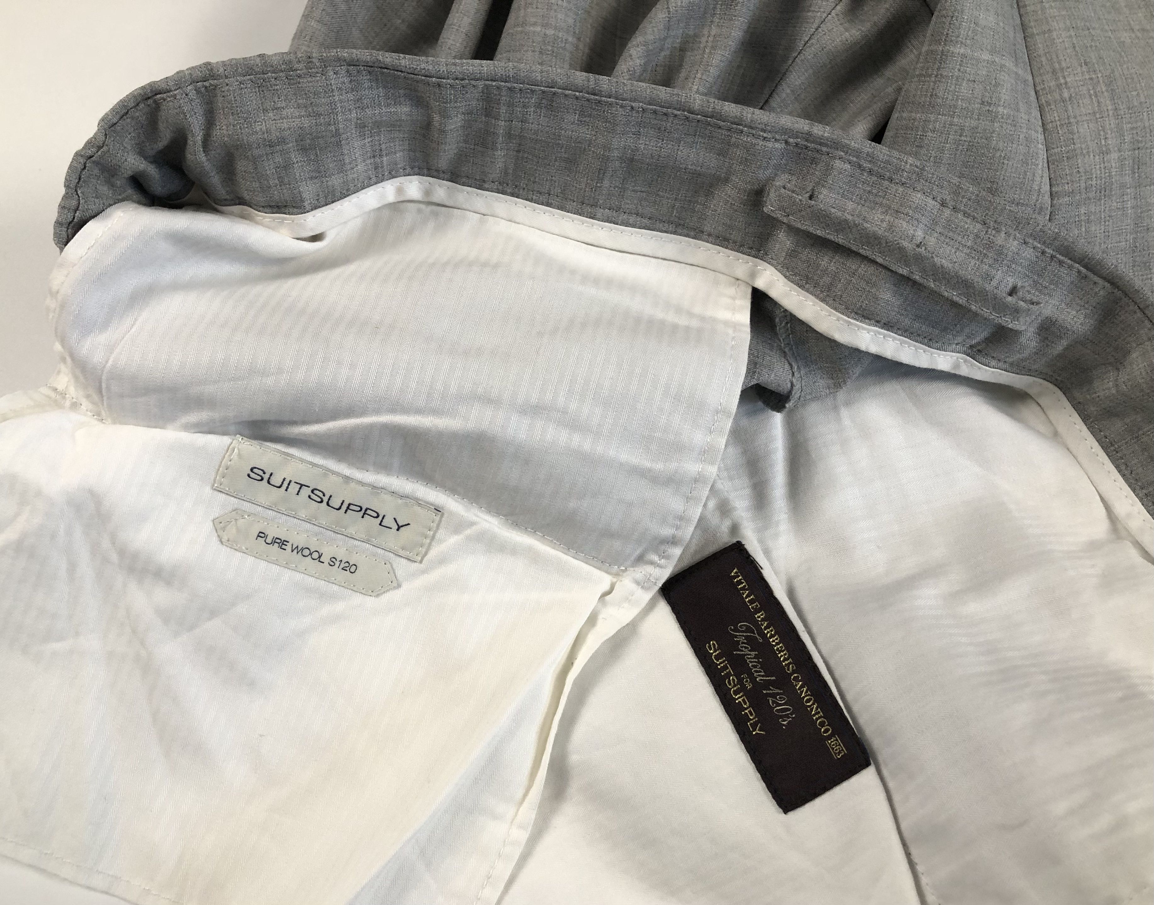 Suitsupply Suitsupply Ames Pleat ES Pure Wool 120s Trouser Pant Size US 30 / EU 46 - 8 Thumbnail