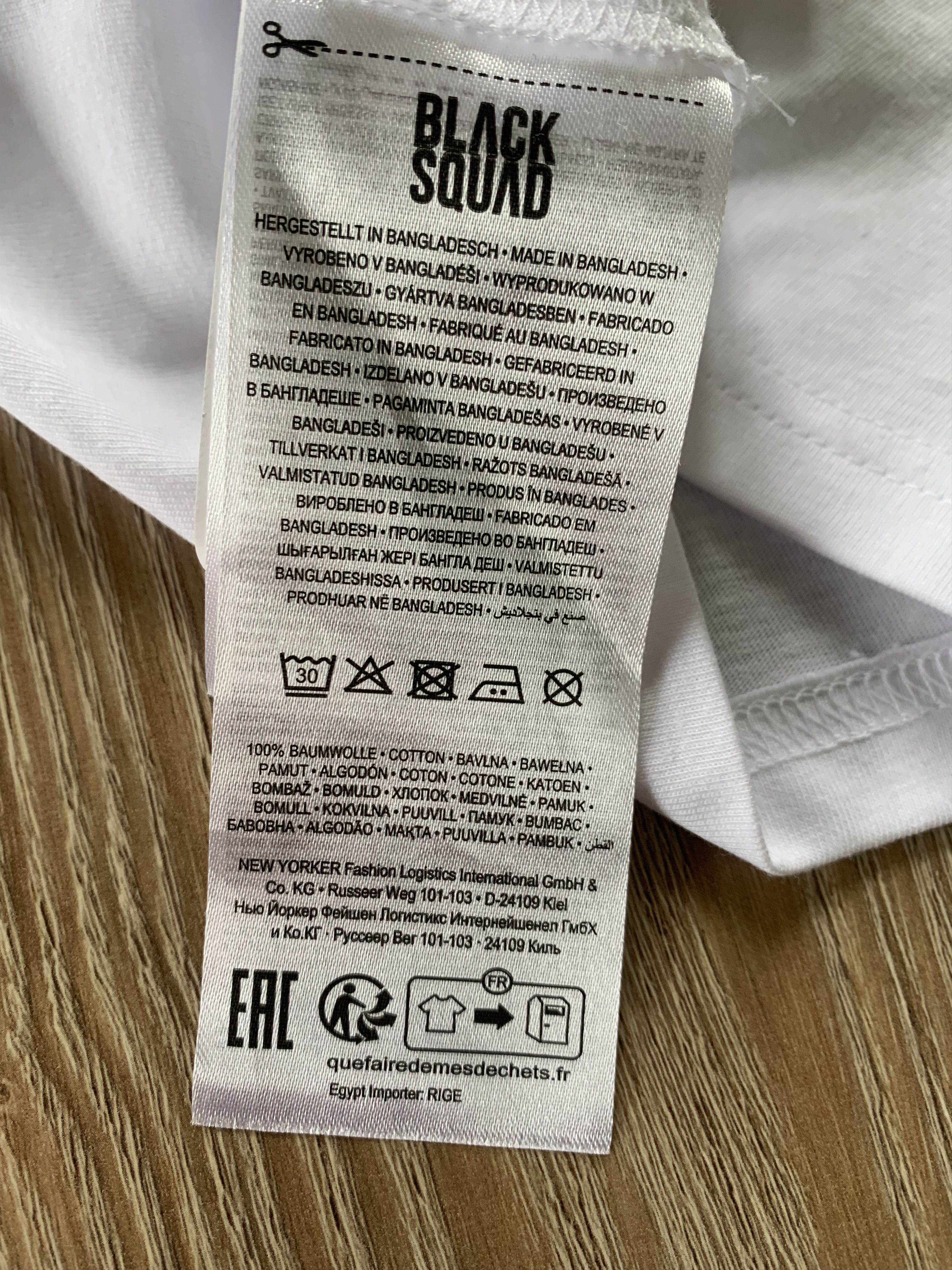 Designer Black Squad Polaroid White T-Shirt Size US XS / EU 42 / 0 - 8 Thumbnail