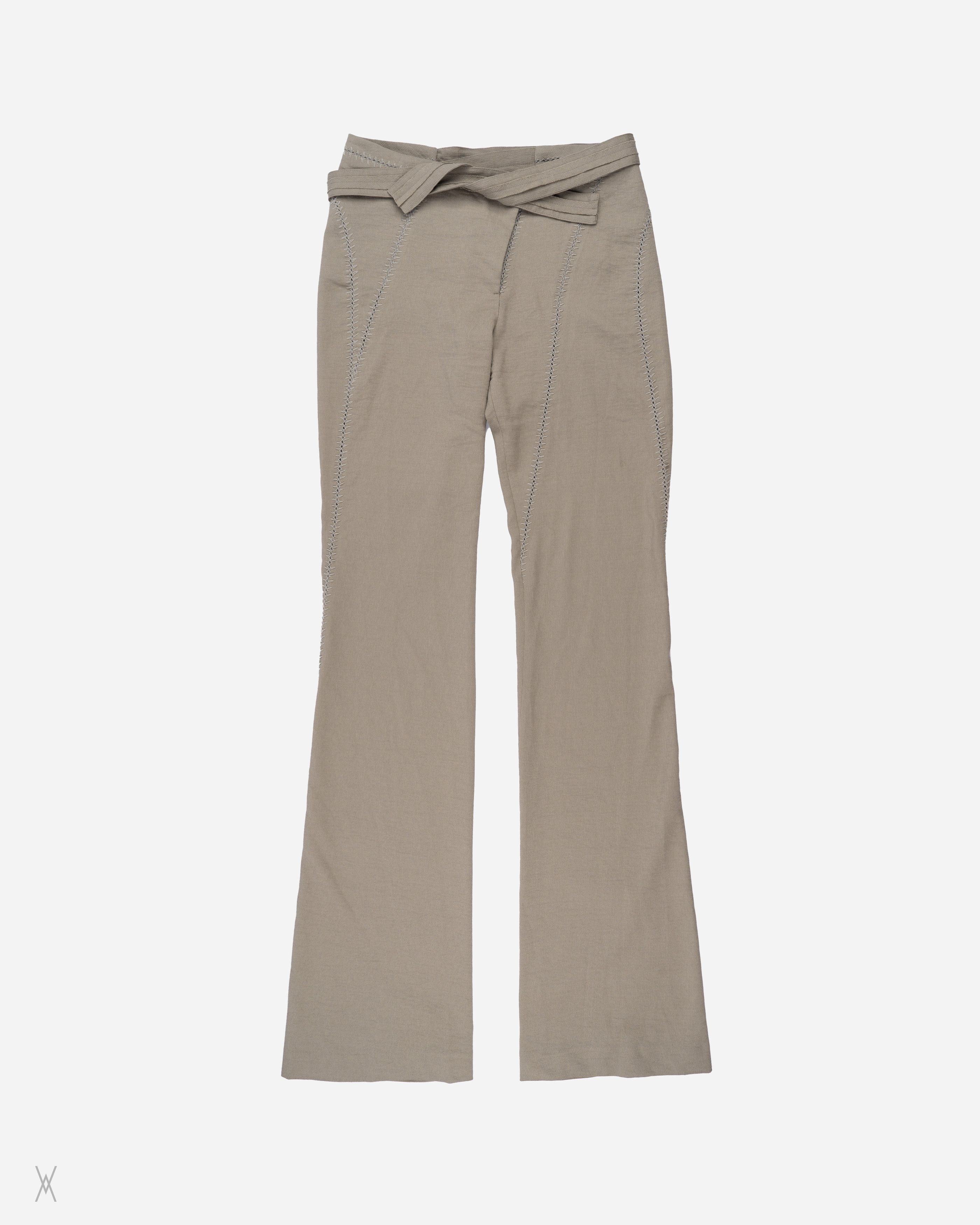 Hyein Seo Hyein Seo Laced Trousers Size 26" / US 2 / IT 38 - 1 Thumbnail