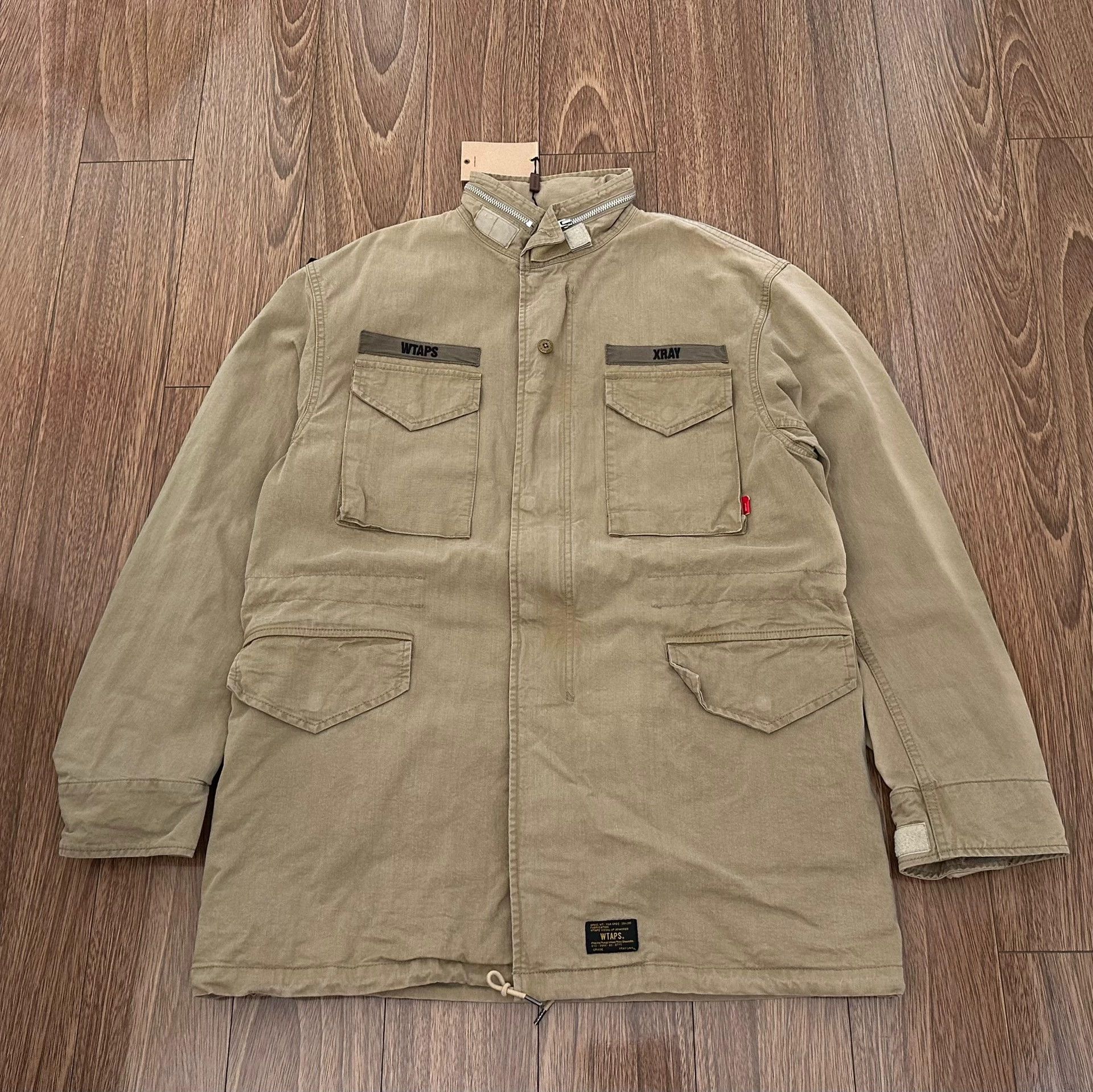 Wtaps WTAPS 17SS M-65/JACKET.COTTON.CHINO Jacket Size US XL / EU 56 / 4 - 1 Thumbnail