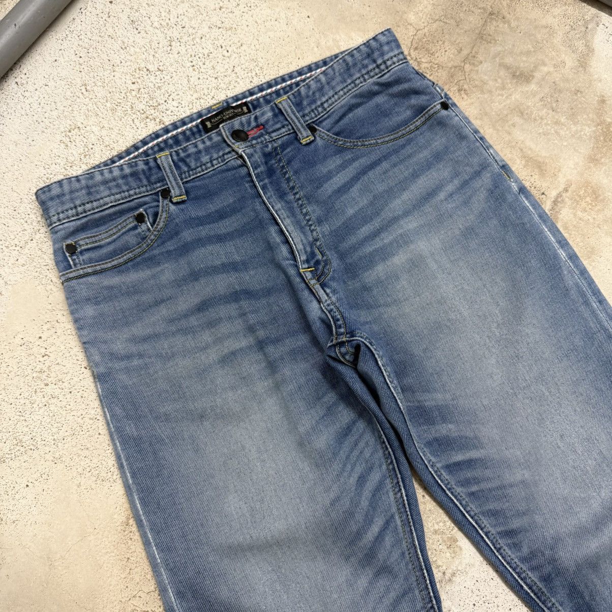 Number (N)ine Nano Universe Tokyo Serge De nimes Slim Stretch Jeans Pants Size US 29 - 4 Thumbnail