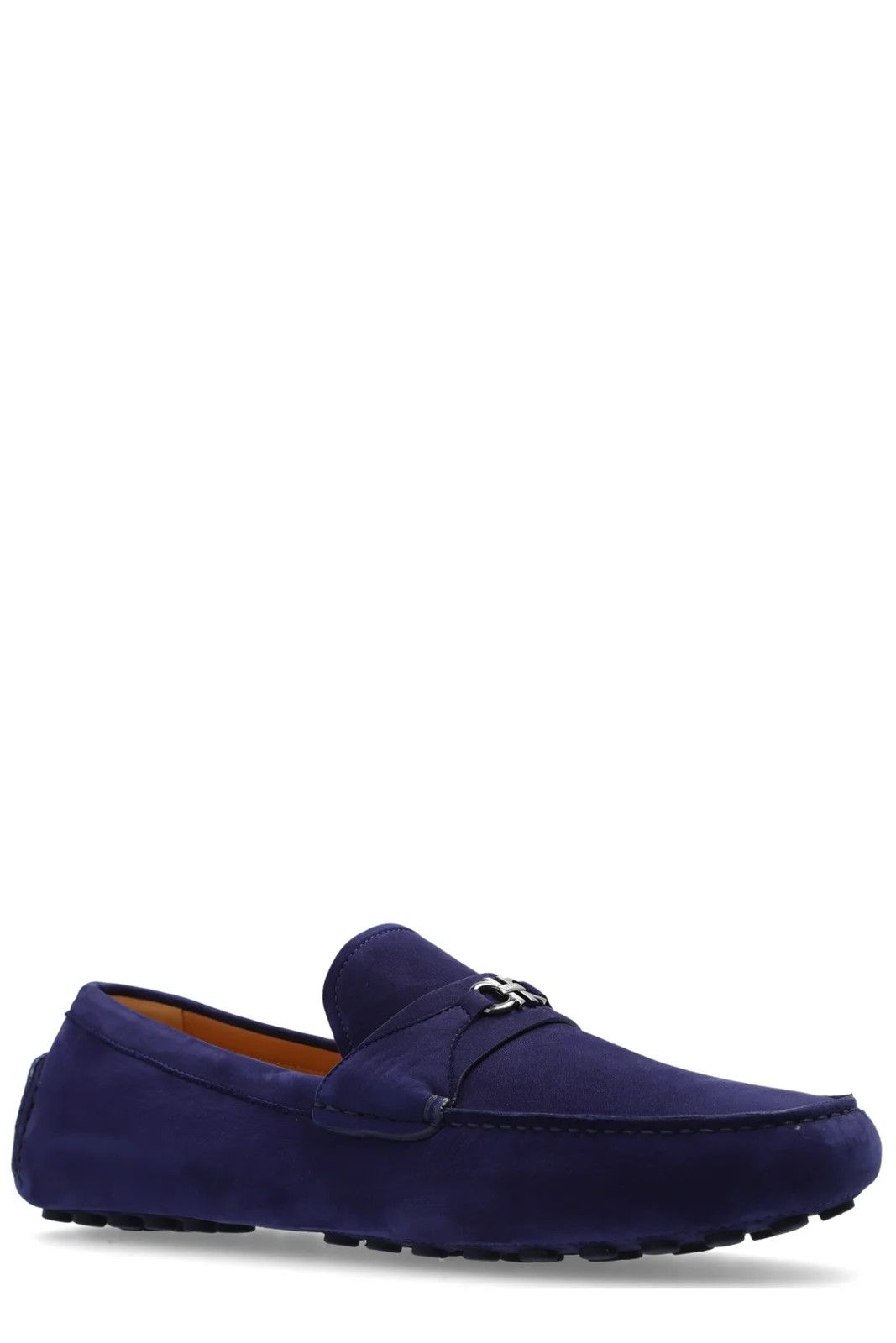 Salvatore Ferragamo o1s1rm0924 Nubuck Loafers in Dark Blue Size US 10 / EU 43 - 2 Thumbnail