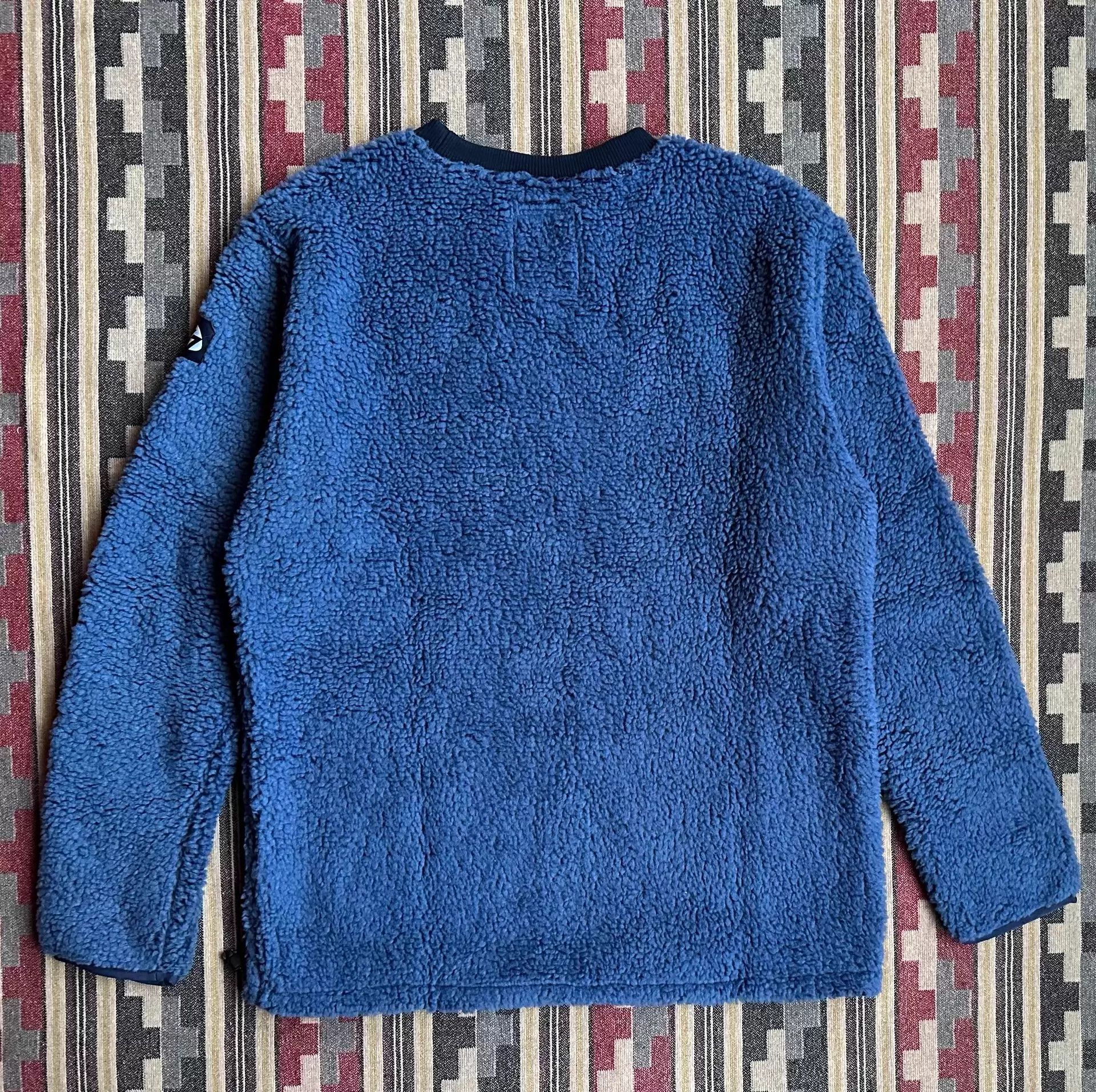 Burton Burton Mine77 Italian Sherpa Pocketed Fleece Crewneck Size US L / EU 52-54 / 3 - 2 Thumbnail