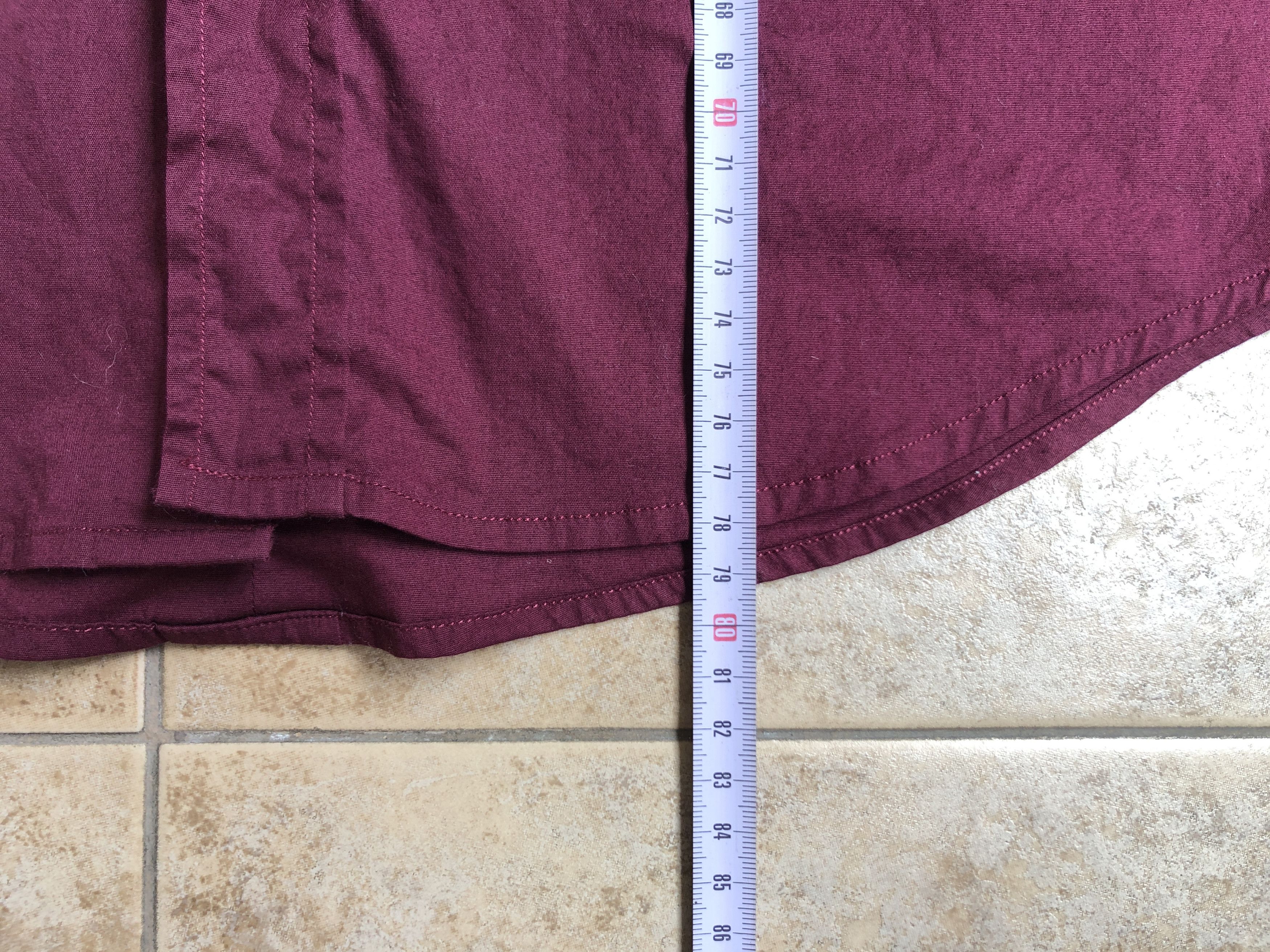 Dolce & Gabbana Dolce & Gabbana burgundy Long Sleeve Shirt Size US M / EU 48-50 / 2 - 14 Thumbnail
