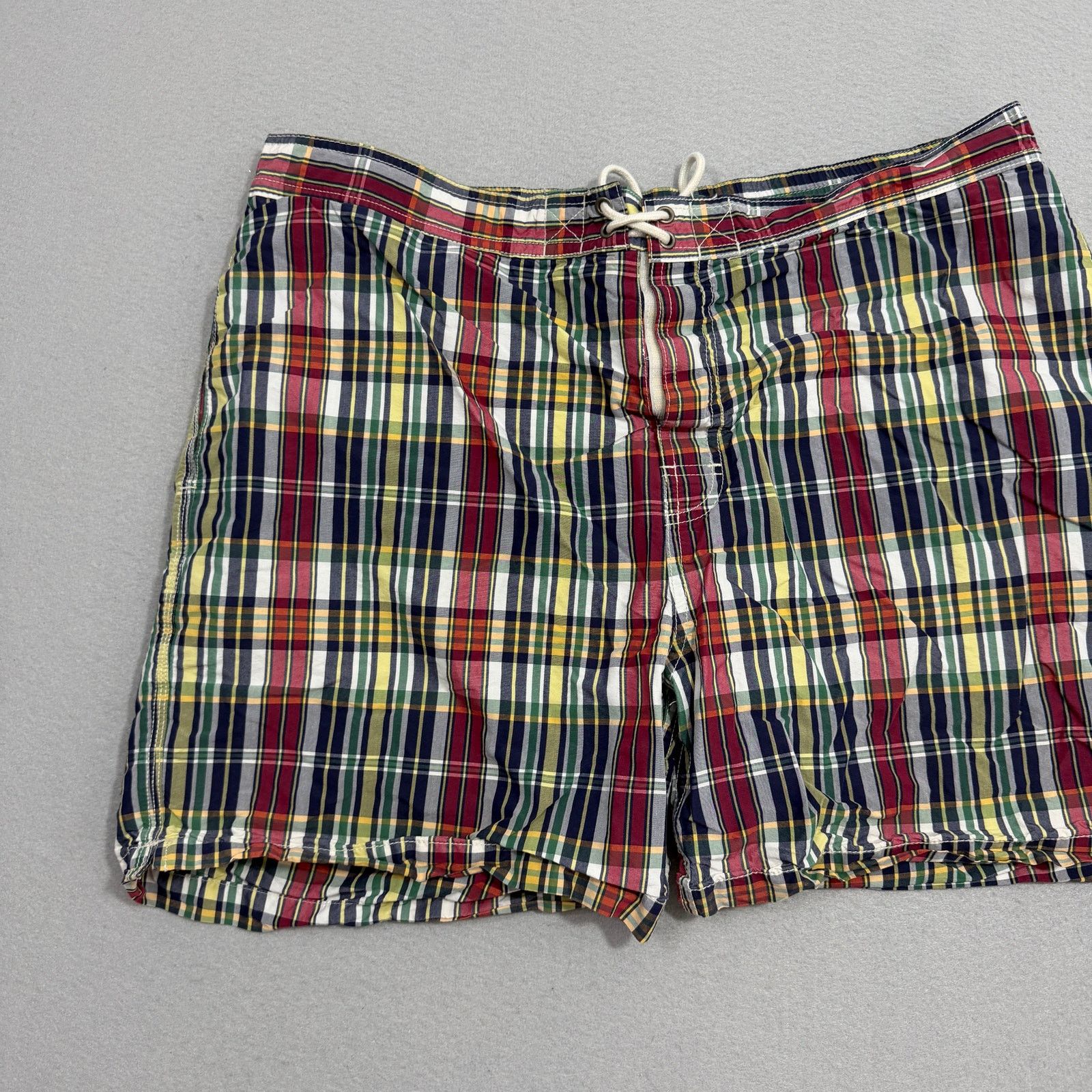 Polo Ralph Lauren Vintage Polo Ralph Lauren Plaid Swim Trunks 2XL Plaid Size US 38 / EU 54 - 2 Thumbnail