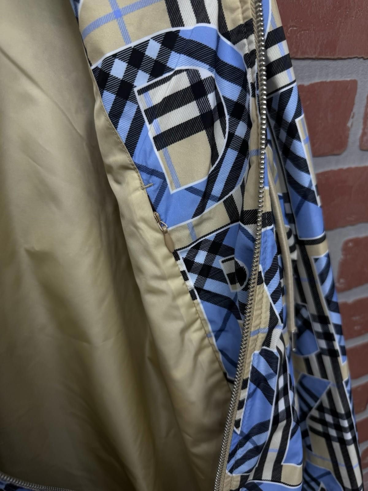 Burberry BURBERRY LONDON ZIP UP JACKET NYLON BLUE SIZE (XS) AUTHENTIC Size US XS / EU 42 / 0 - 10 Thumbnail