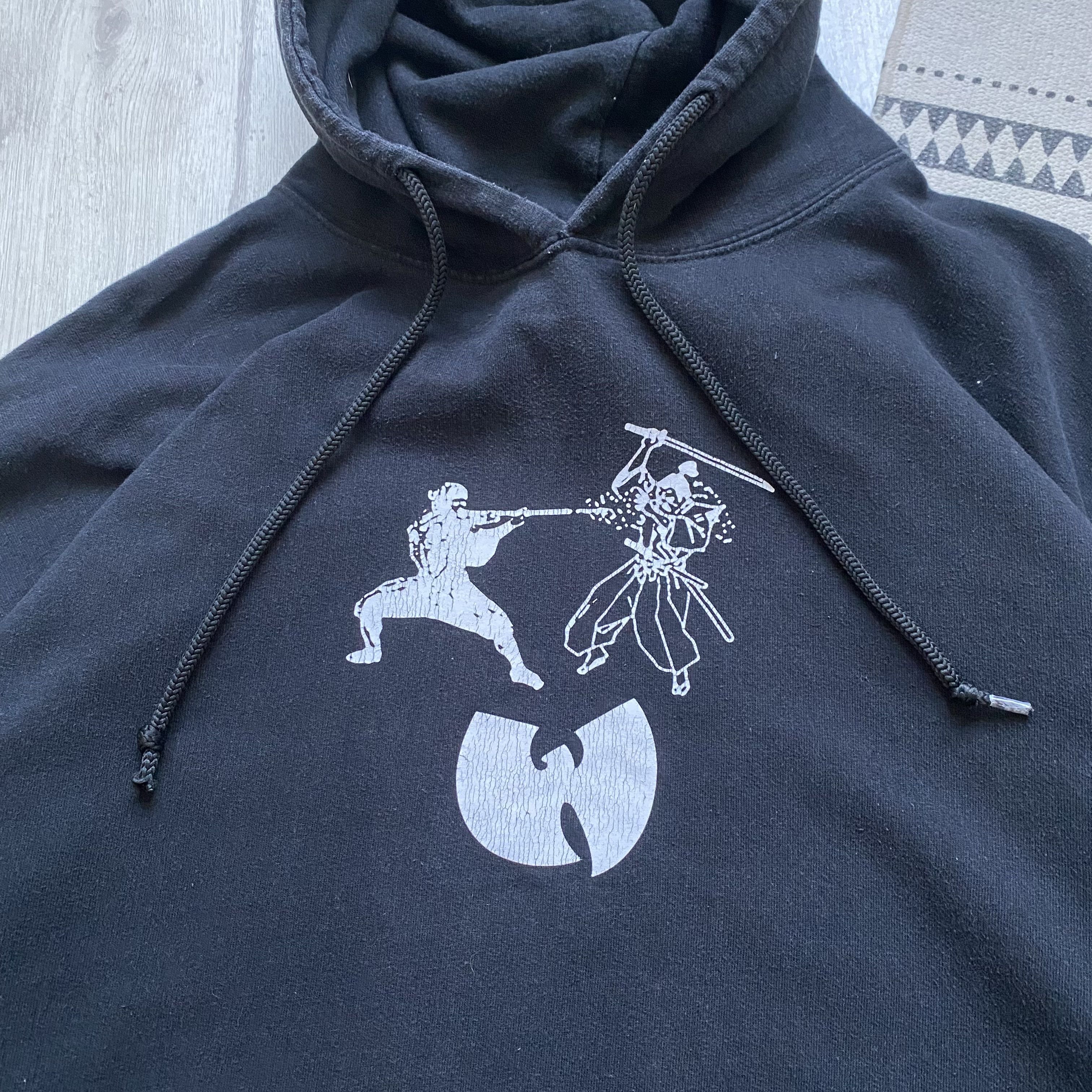 Wu-Tang Clan 🎙️Vintage Faded Wu Tang Clan hoodie Boxy fit Rap Tee Size US M / EU 48-50 / 2 - 5 Thumbnail