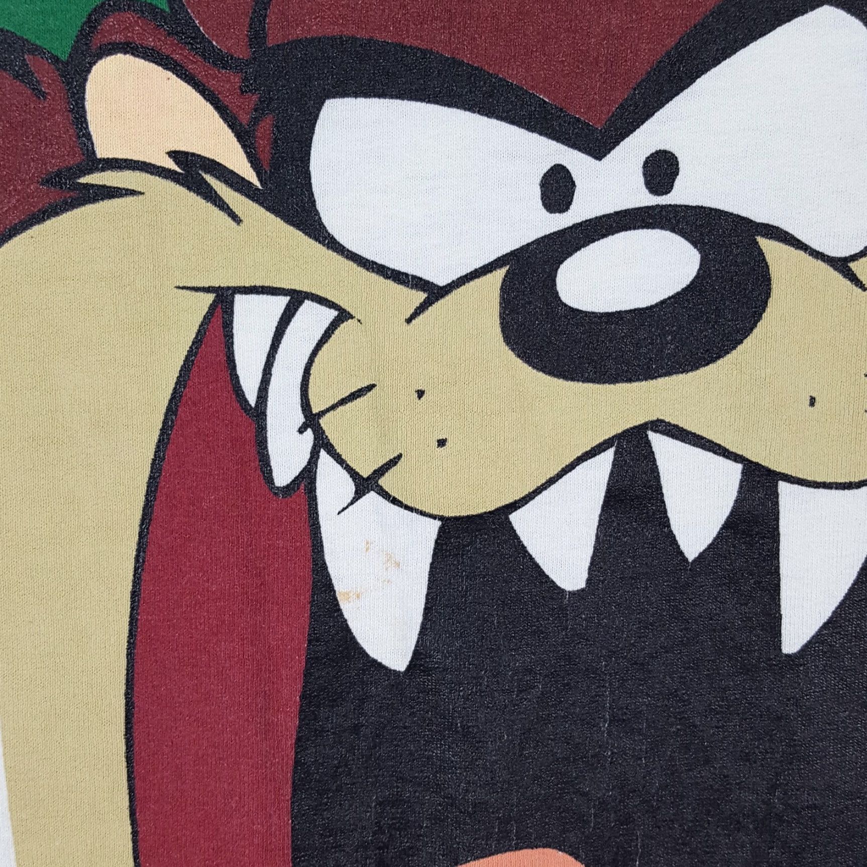 Vintage VINTAGE 90s Warner Bros Taz Tasmanian Devil Cartoon T-Shirt Men XL White Cotton Retro Y2K Size US XL / EU 56 / 4 - 5 Thumbnail