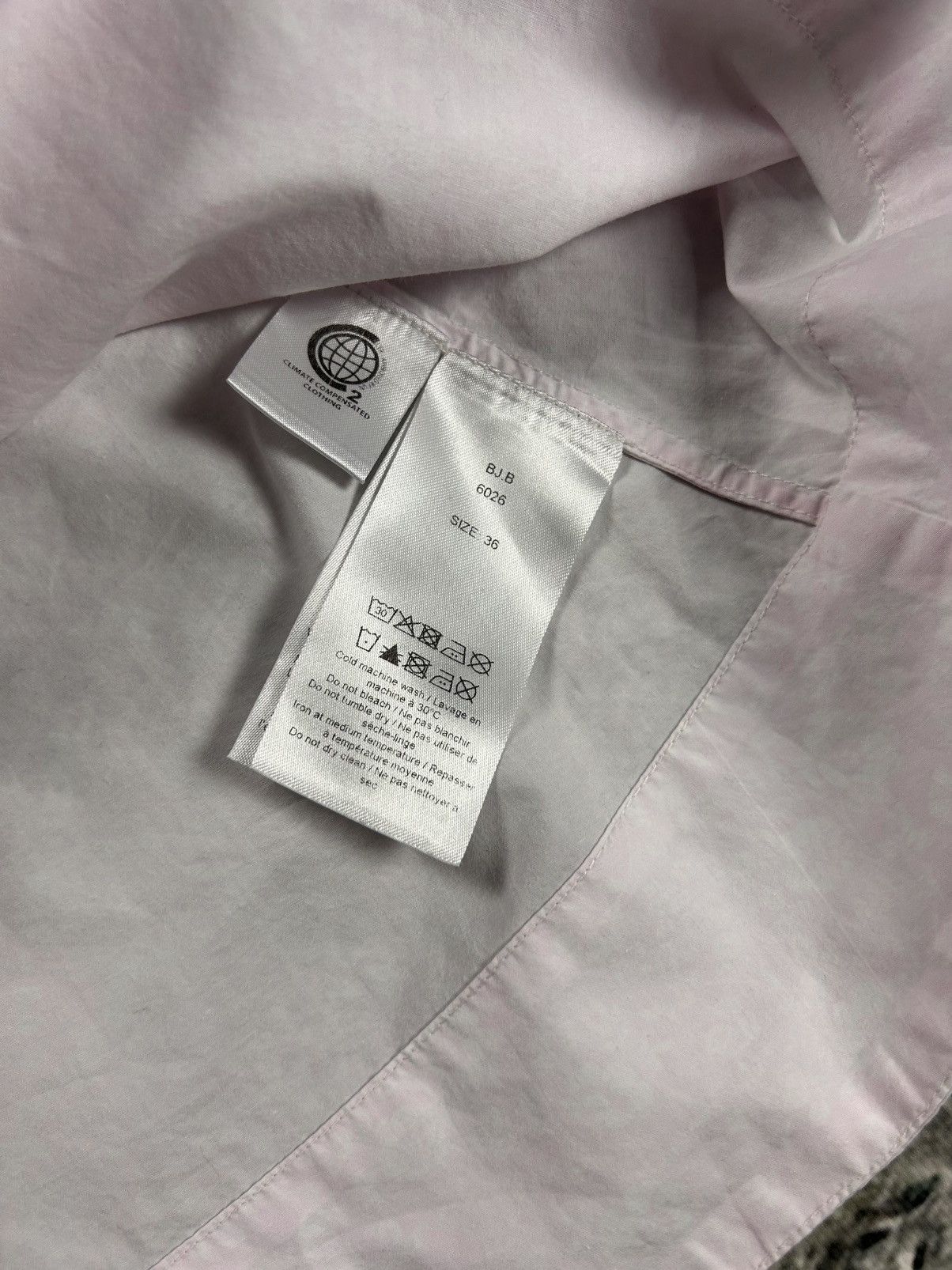 Ganni Ganni shirt button-up pink Size XS / US 0-2 / IT 36-38 - 4 Thumbnail