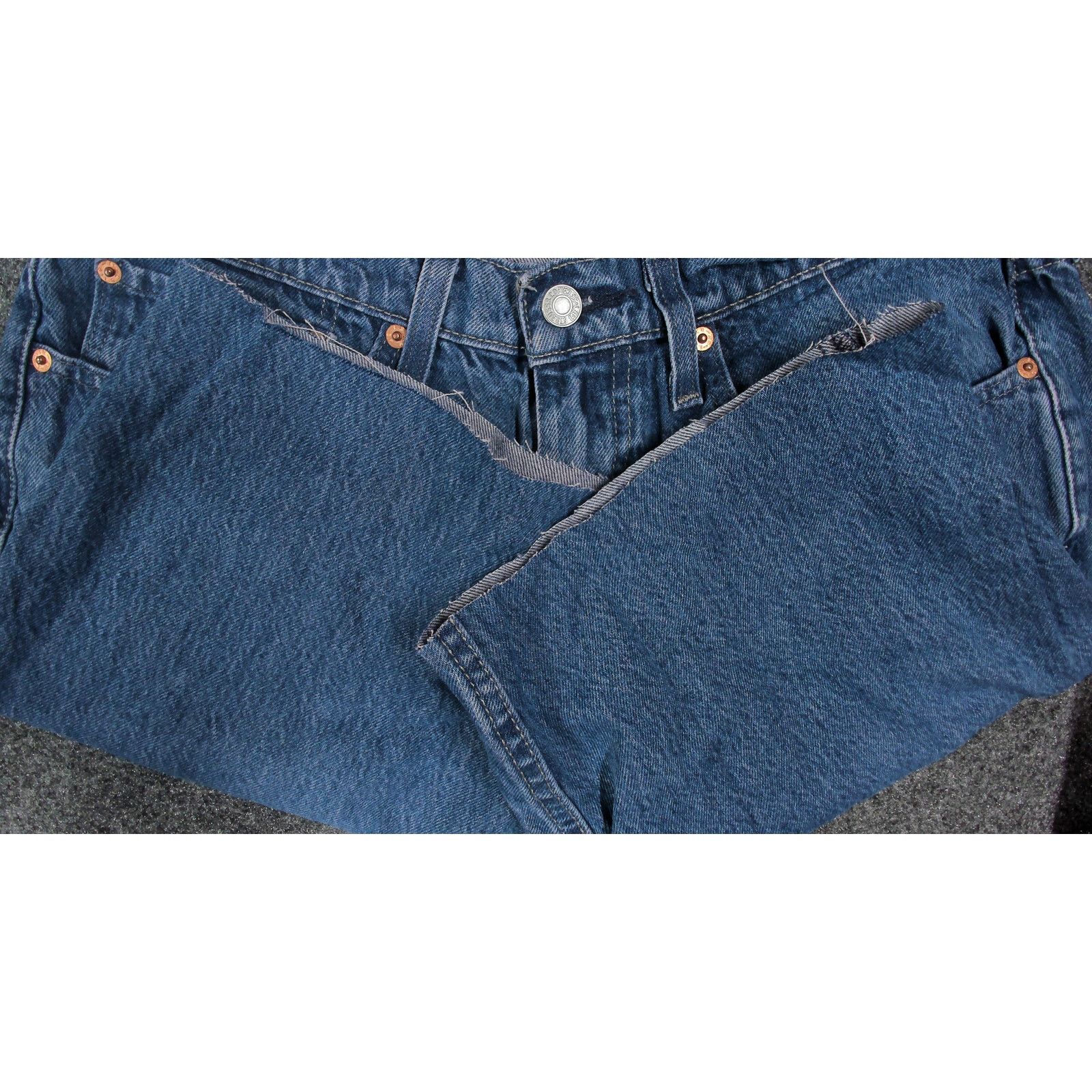Levi's Levi's Custom Chopped 514 Skater Jorts Raw Hem 34W Size 34" / US 12 / IT 48 - 8 Thumbnail