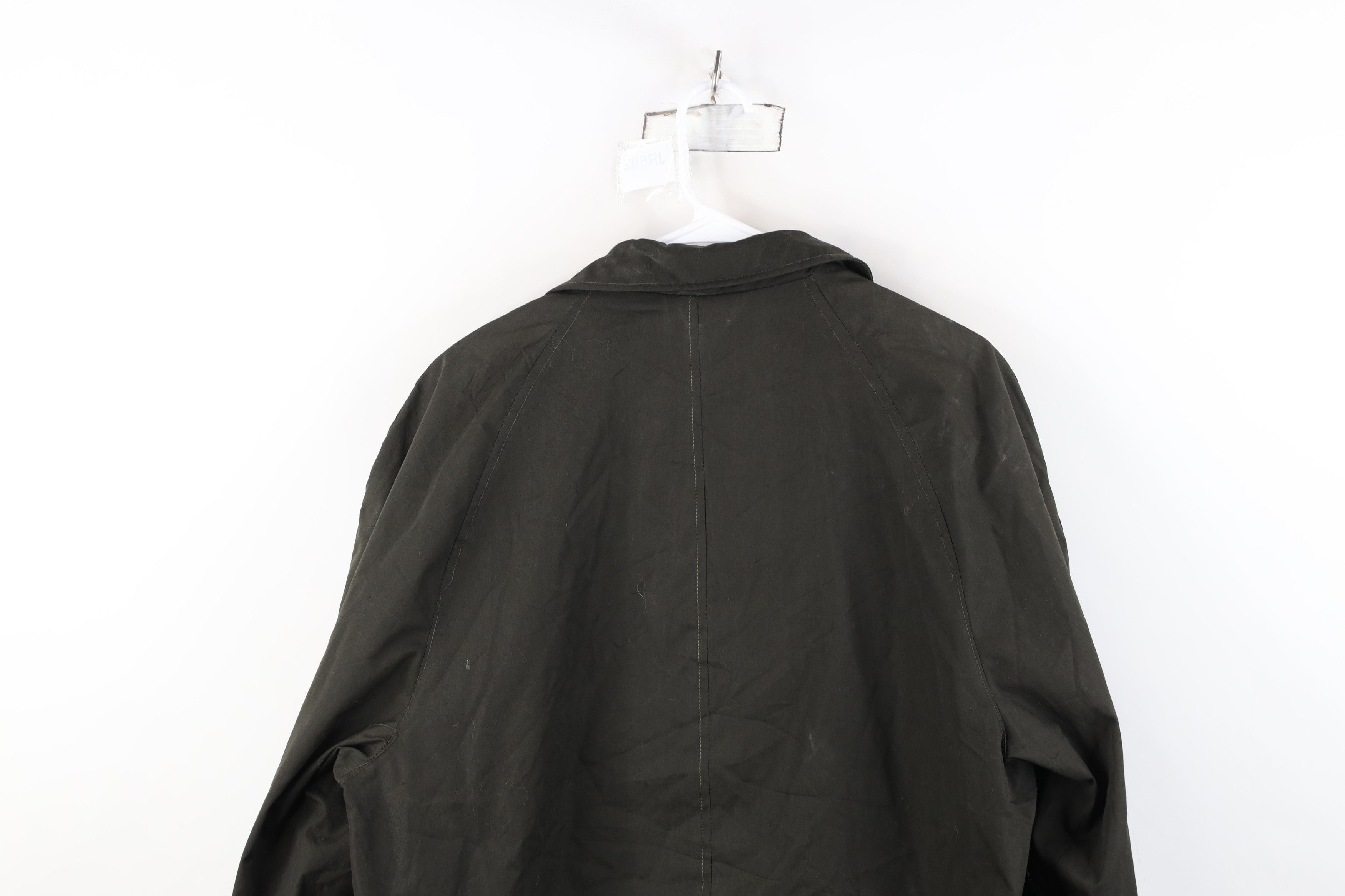 Vintage Vintage 60s Streetwear Trench Coat Rain Jacket Green USA Size US XL / EU 56 / 4 - 16 Thumbnail