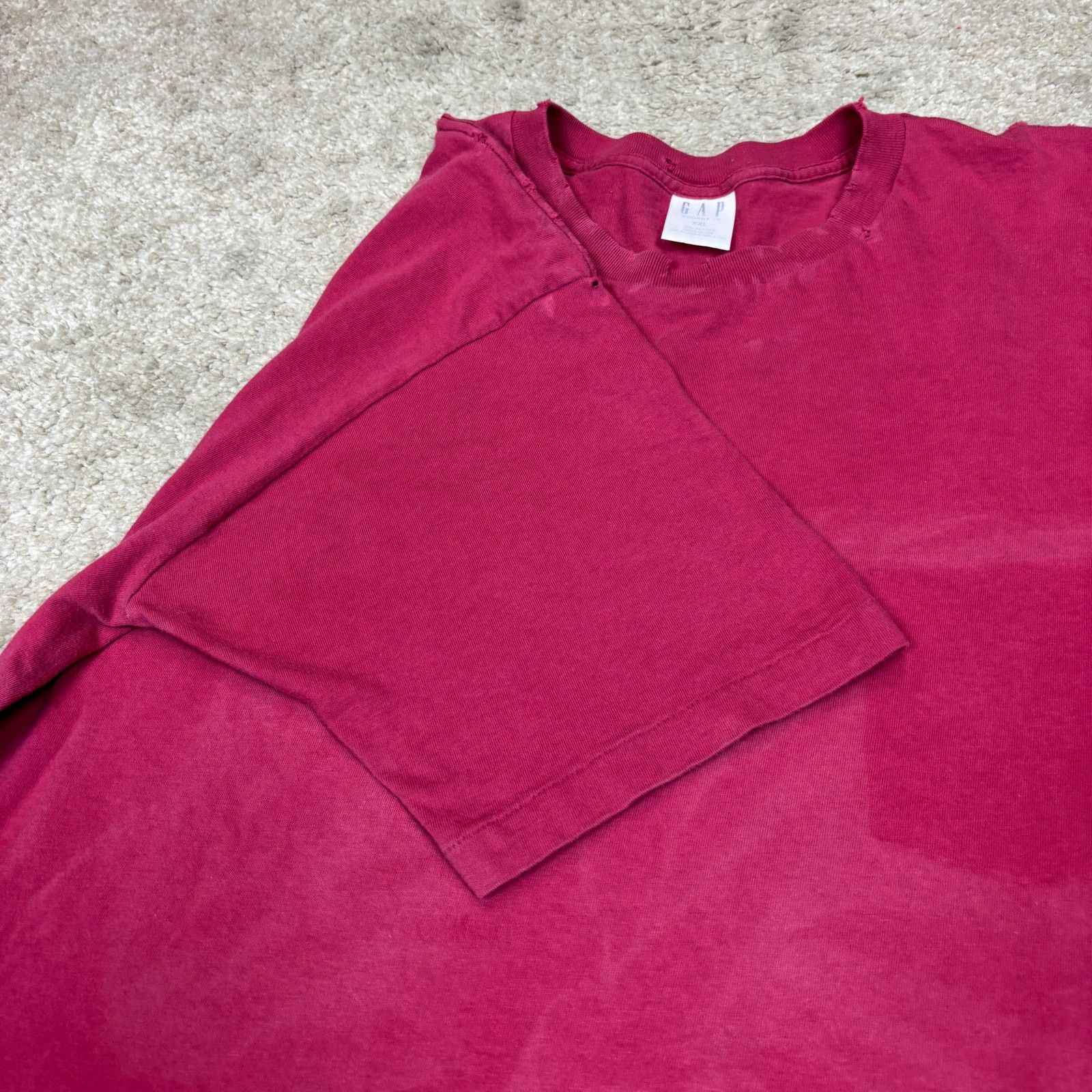 Gap Vintage 90s Gap Pocket T Shirt Shadow Pocket Men's 2XL Boxy Size US XXL / EU 58 / 5 - 6 Thumbnail