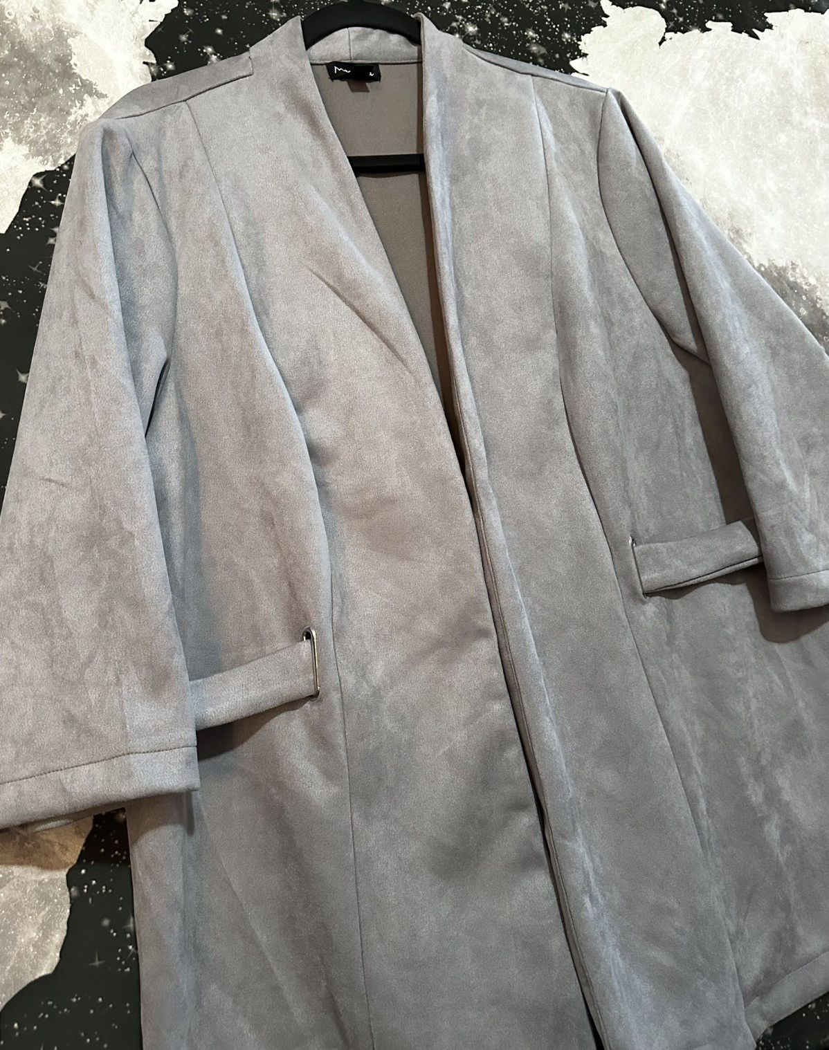 Other Messini Womens Open Front Blazer Jacket Size XXL / US 16-18 / IT 52-54 - 3 Thumbnail