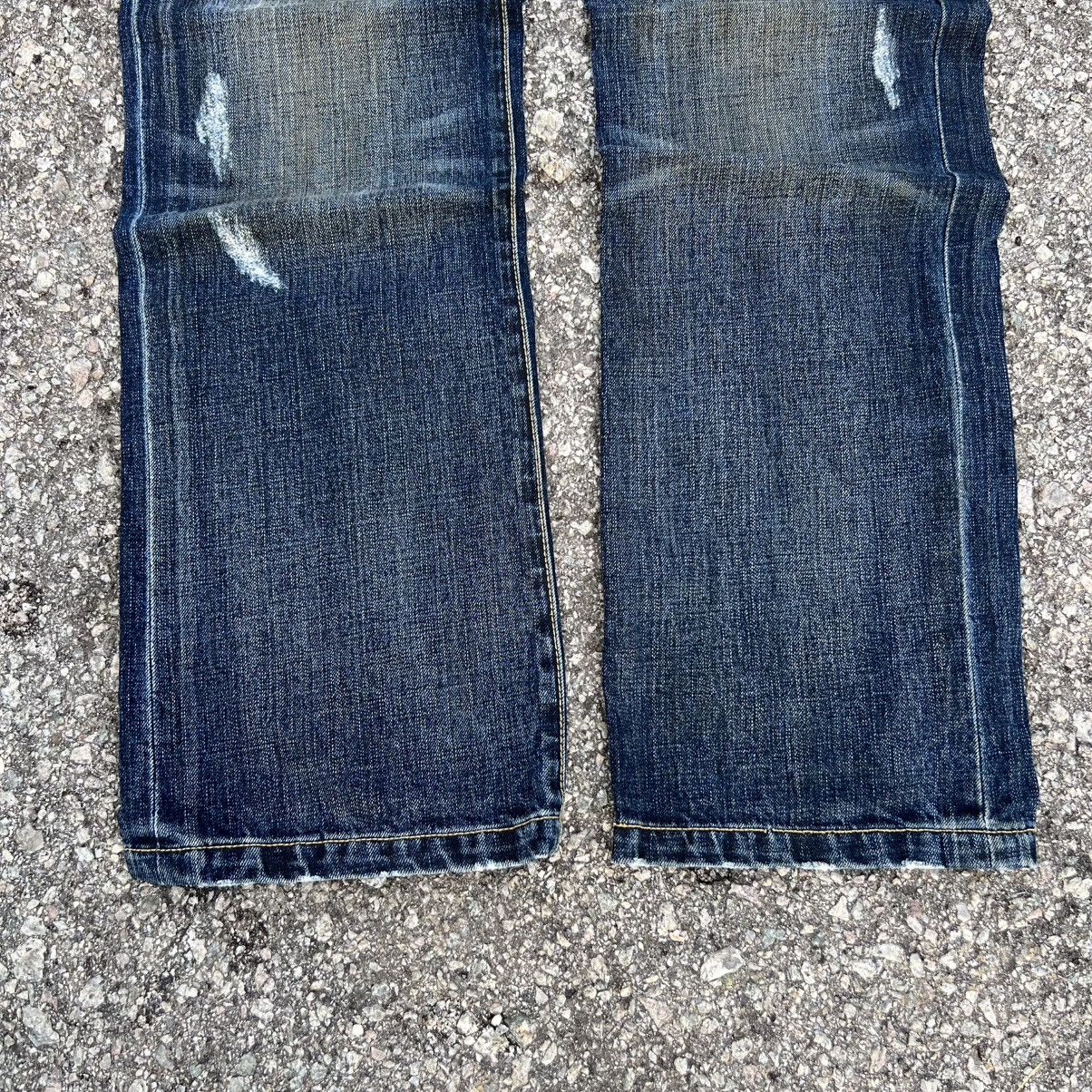 If Six Was Nine “TOUGH JEANSMITH” BOHAM MILITARY STYLE DISTRESSED JEANS Size US 36 / EU 52 - 5 Thumbnail