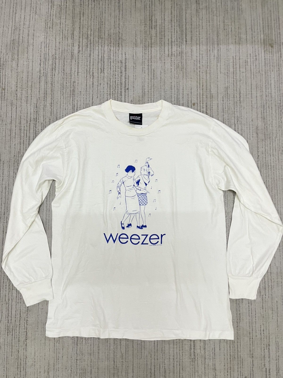 Band Tees Vintage 2001 weezer long sleeve Size US L / EU 52-54 / 3 - 1 Thumbnail