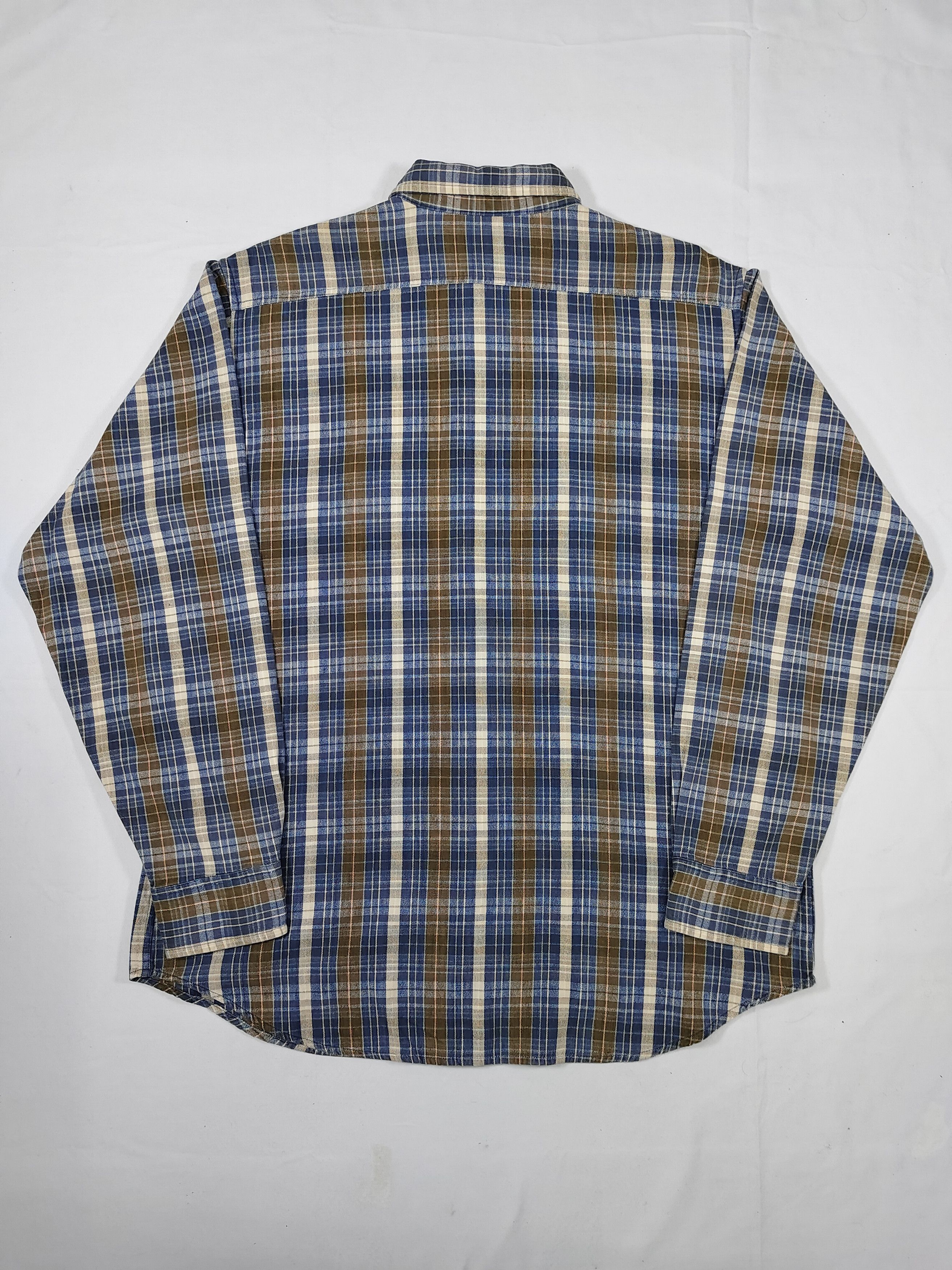 Oshkosh 🔥Vtg Oshkosh Heritage Check Classic Americana Flannel Size US L / EU 52-54 / 3 - 5 Thumbnail