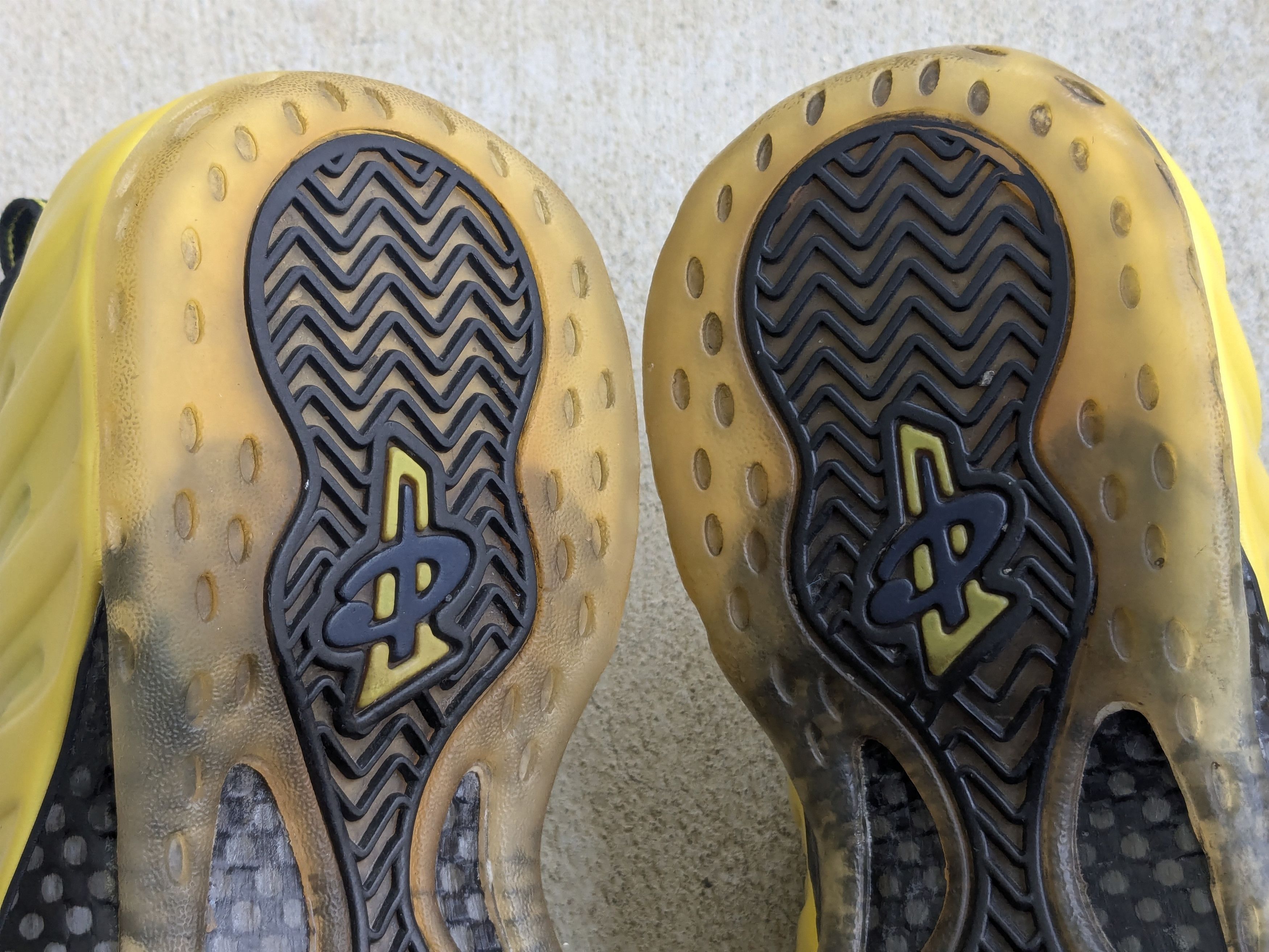Nike Nike Air Foamposite One Electrolime Yellow 314996-330 Black Size US 11.5 / EU 44-45 - 17 Thumbnail