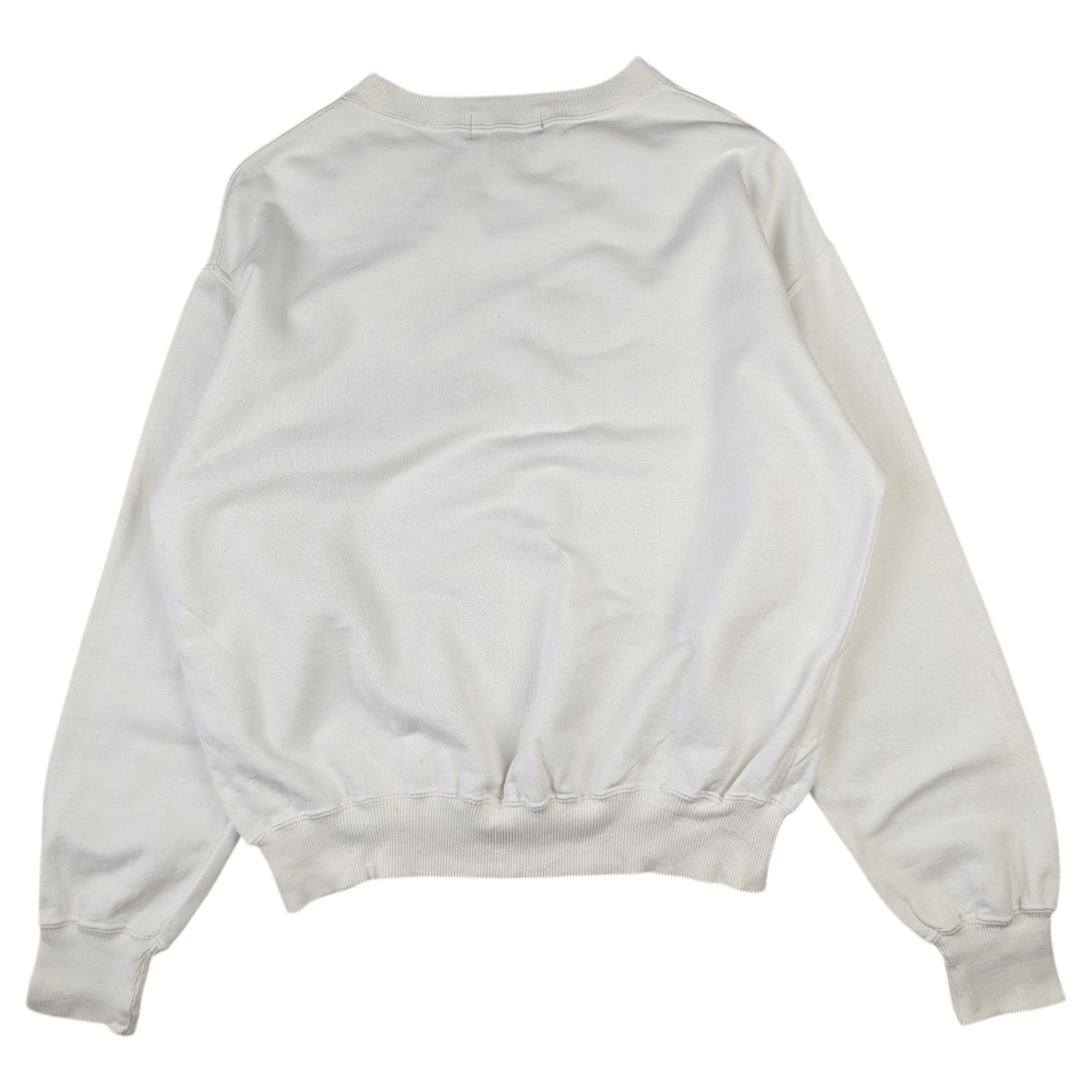 Japanese Brand GIANNI VALENTINO Big Spell Out Logo Sweatshirts Jumper Size M / US 6-8 / IT 42-44 - 7 Thumbnail
