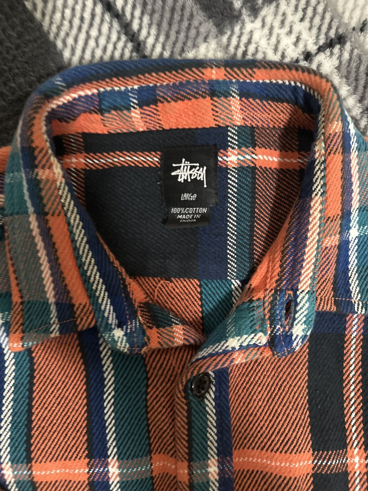 Stussy stussy flannel Size US L / EU 52-54 / 3 - 1 Thumbnail