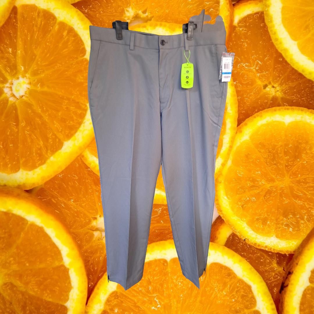 Greg Norman New Greg Norman Tasso Elba Slim Fit Moisture Wicking Gray Pa Size US 36 / EU 52 - 8 Thumbnail