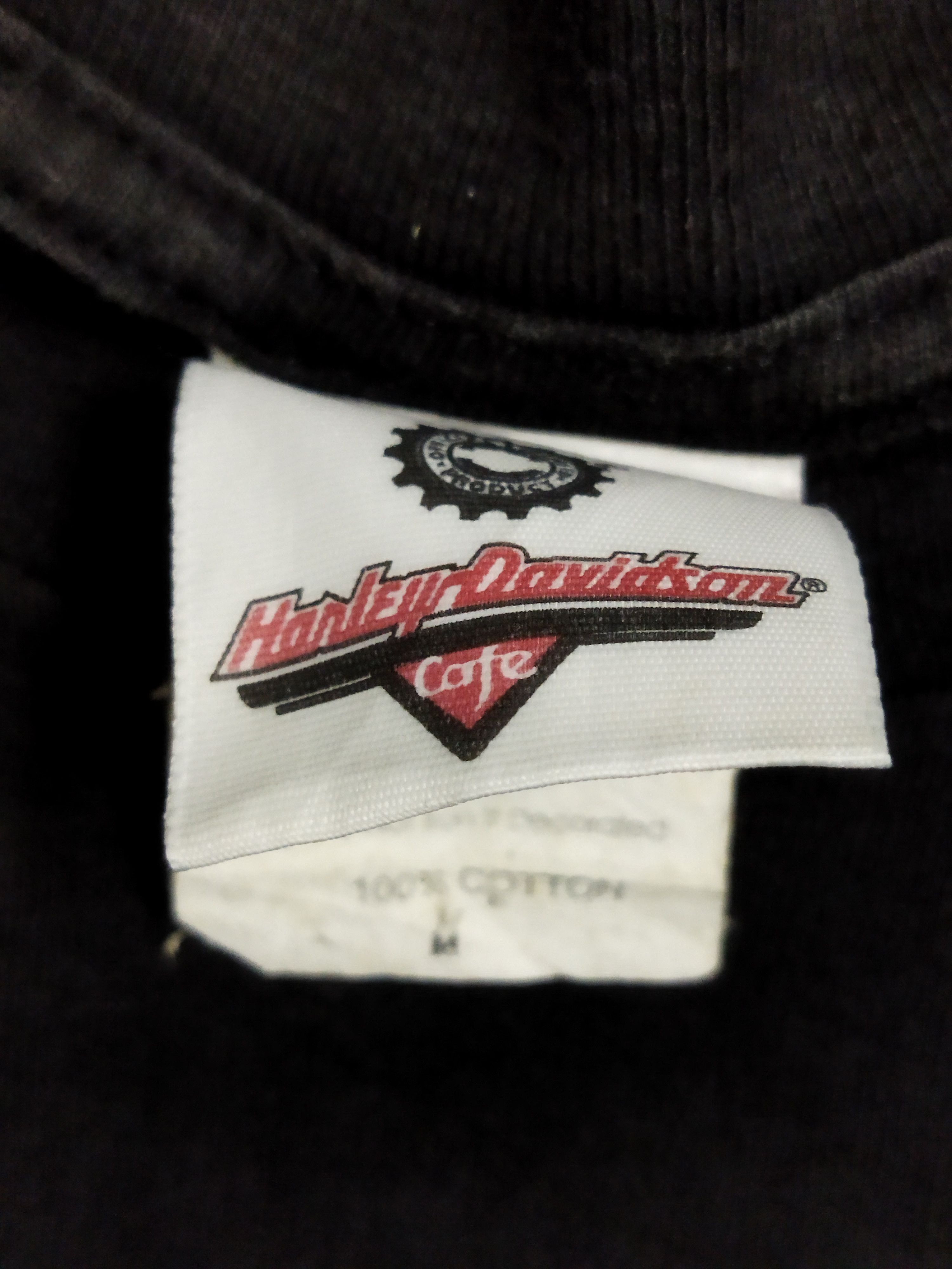 Harley Davidson Vintage 1998 Harley Davidson Flame Tee Size US M / EU 48-50 / 2 - 5 Thumbnail