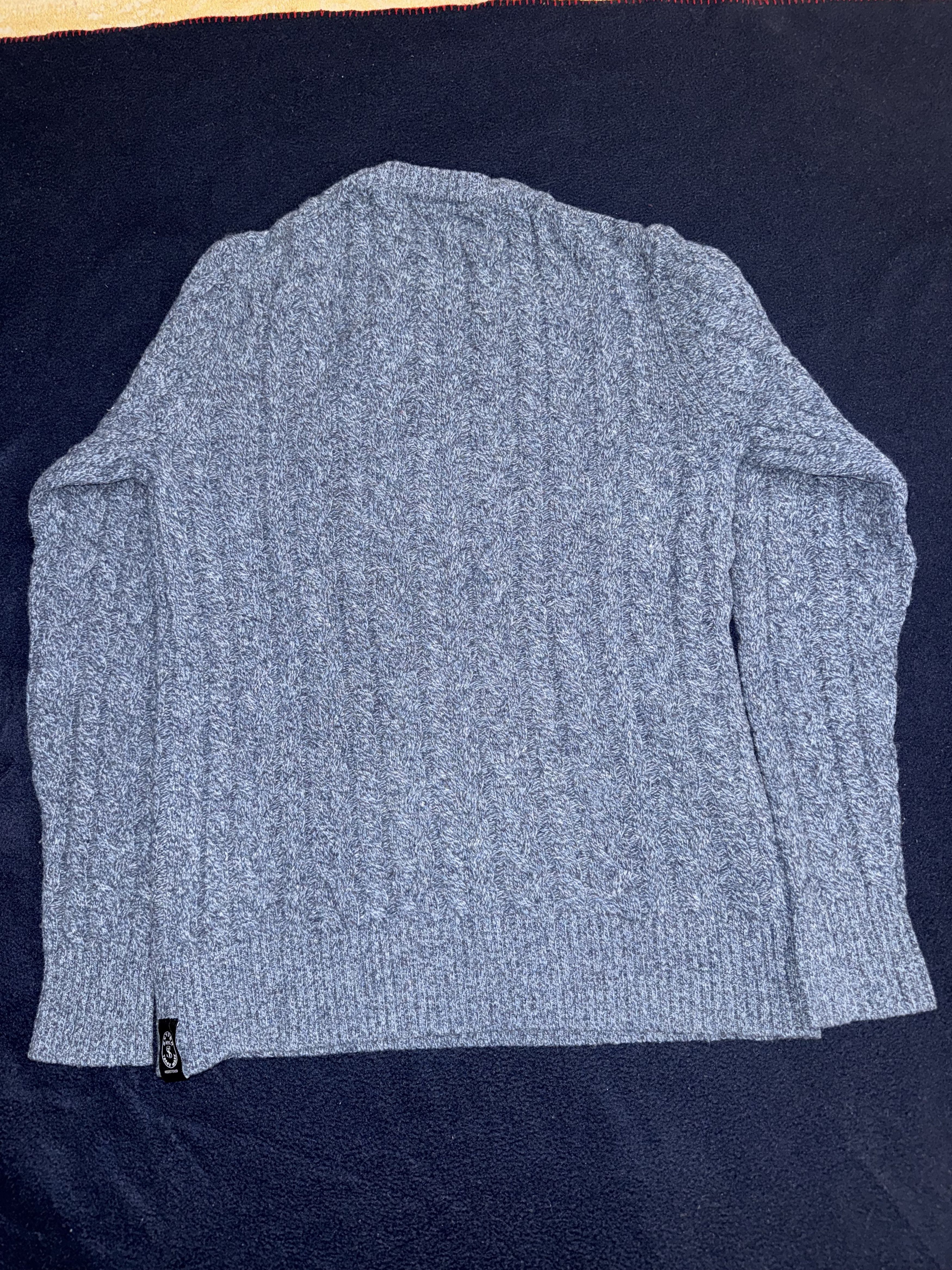 Todd Snyder Todd Snyder navy blue 100% lambs wool sweater Size US S / EU 44-46 / 1 - 2 Thumbnail