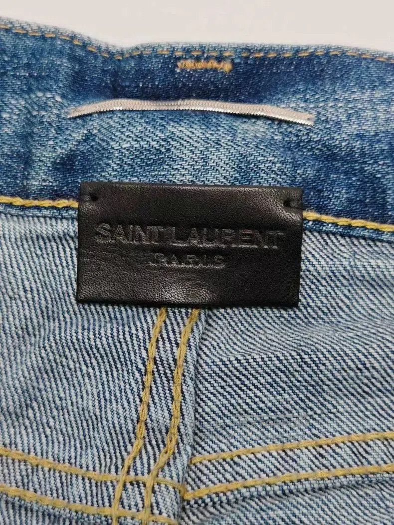 Saint Laurent Paris Saint Laurent Classic Blue Denim Jeans. Size US 31 - 5 Thumbnail