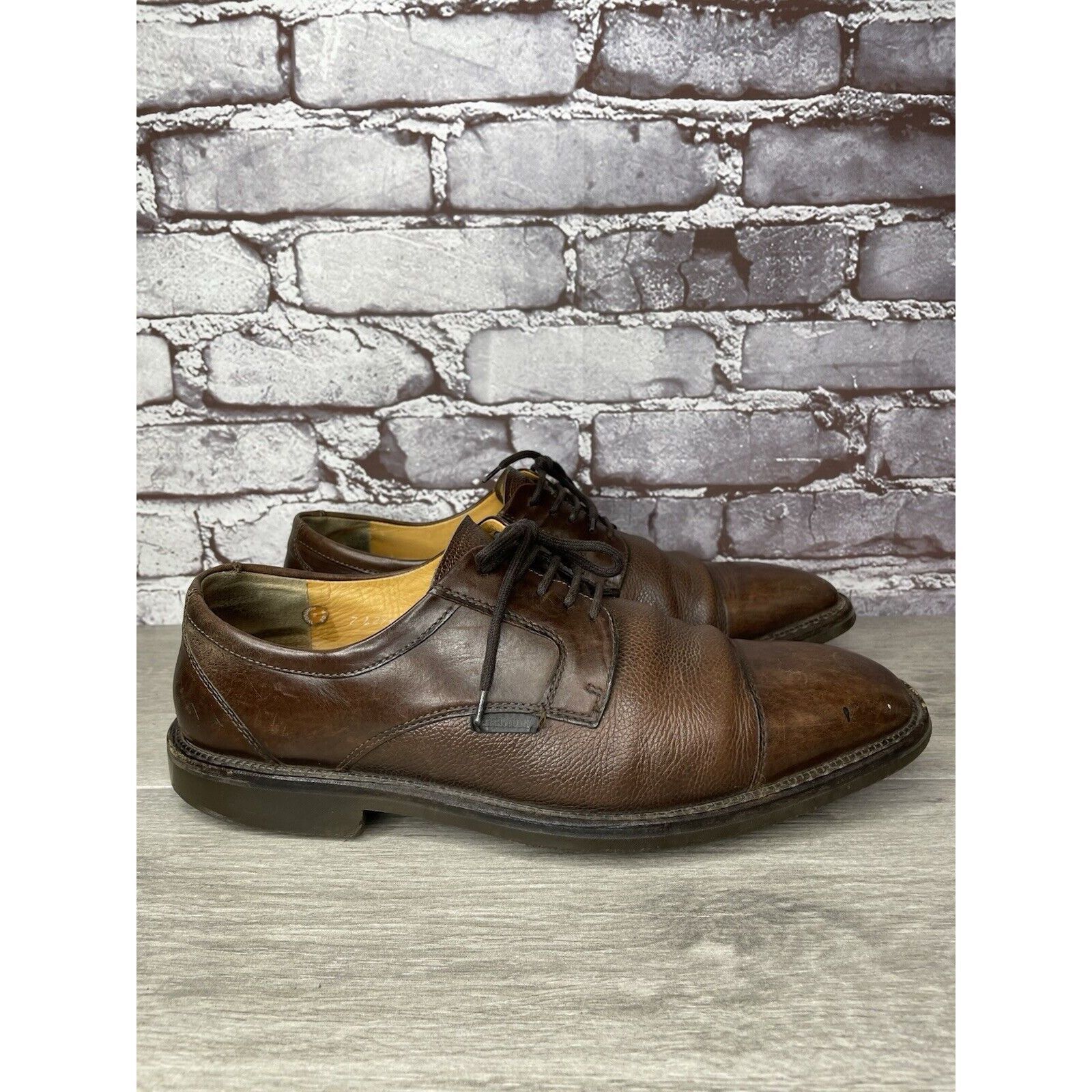 Mephisto Mephisto Goodyear Welt Brown Leather Oxfords Cap Toe Shoes M Size US 9.5 / EU 42-43 - 3 Thumbnail
