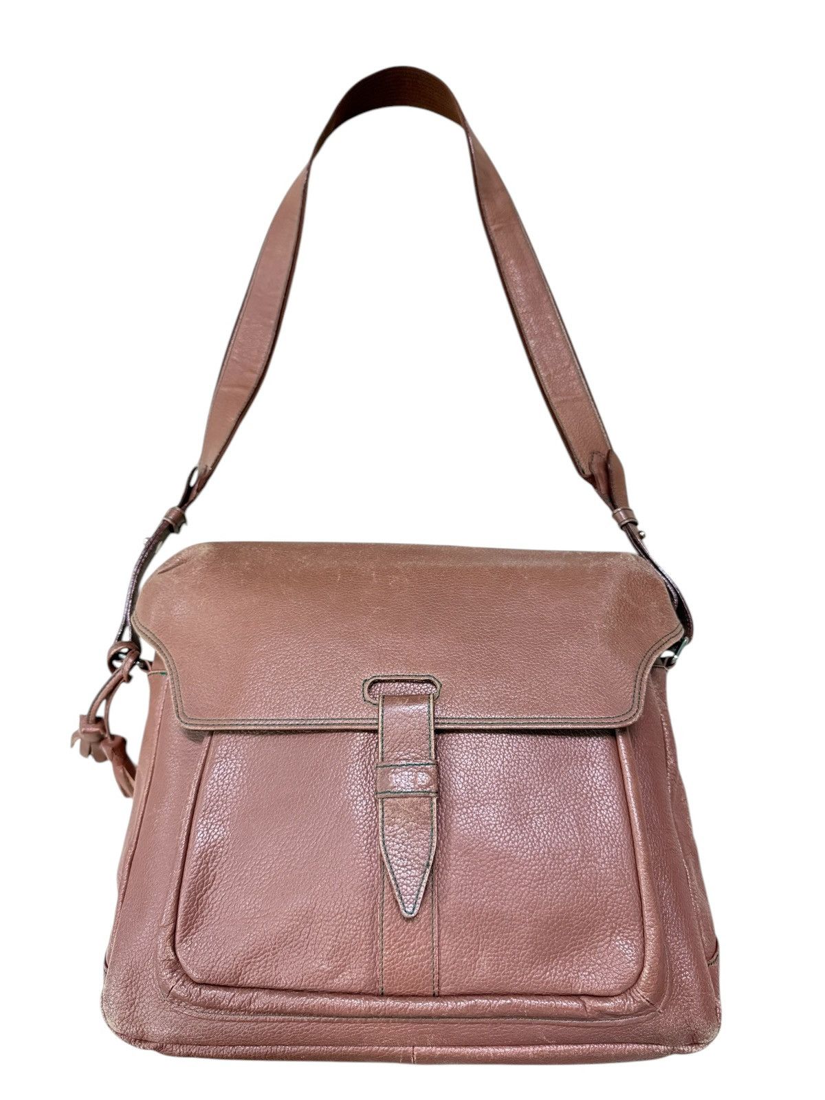 Kenzo VINTAGE KENZO PARIS LEATHER MASENGER BAG Size ONE SIZE - 3 Thumbnail