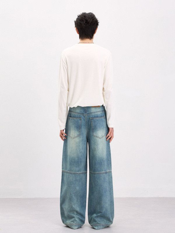 Japanese Brand American-Style Distressed High-Street Cargo Jeans Size US 32 / EU 48 - 5 Thumbnail