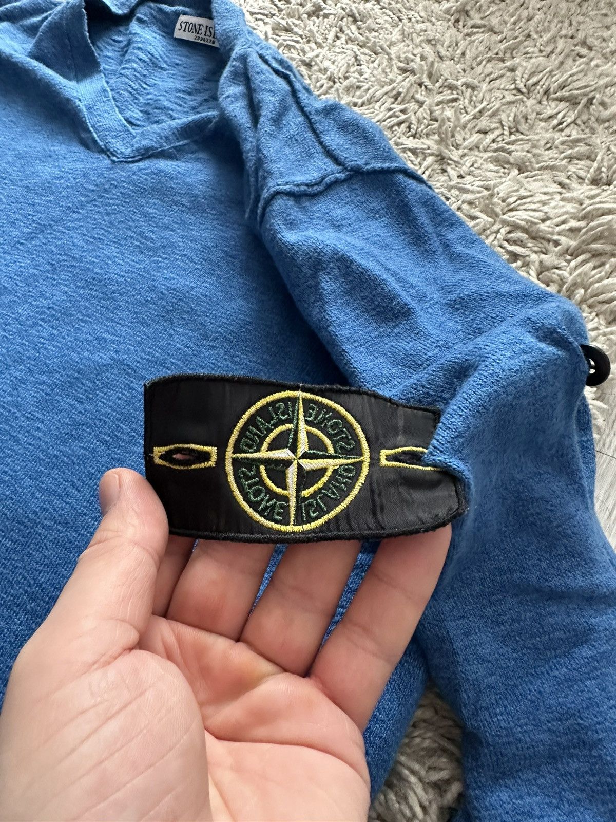 Vintage Stone Island Vintage Wool Knit Sweater Size US XL / EU 56 / 4 - 9 Thumbnail