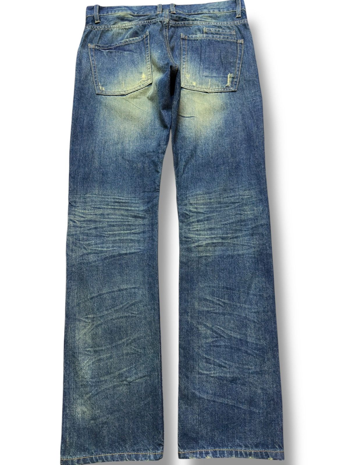 Kapital Vintage IMP Mudwasj Scratch Marks Denim Size US 34 / EU 50 - 4 Thumbnail