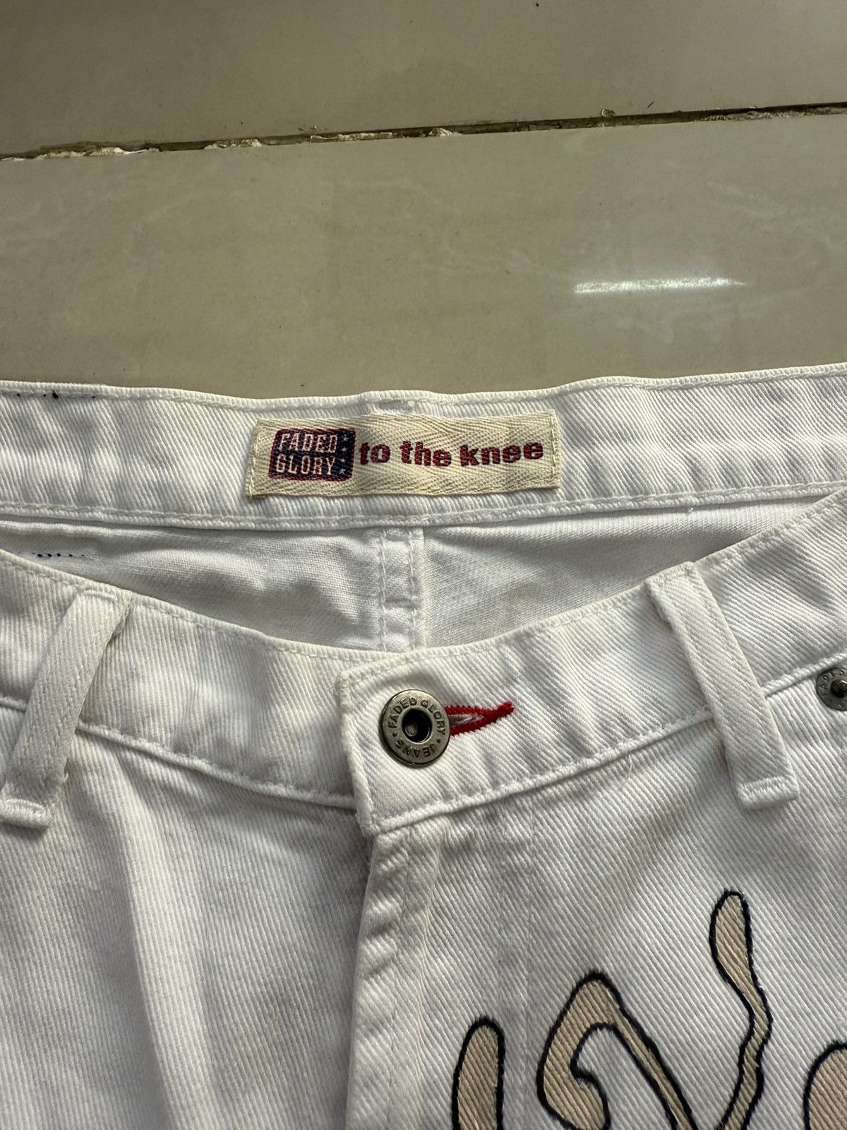 Cartoon Network × Faded Glory Fade glory Custom hand painted Courage Size US 34 / EU 50 - 5 Thumbnail