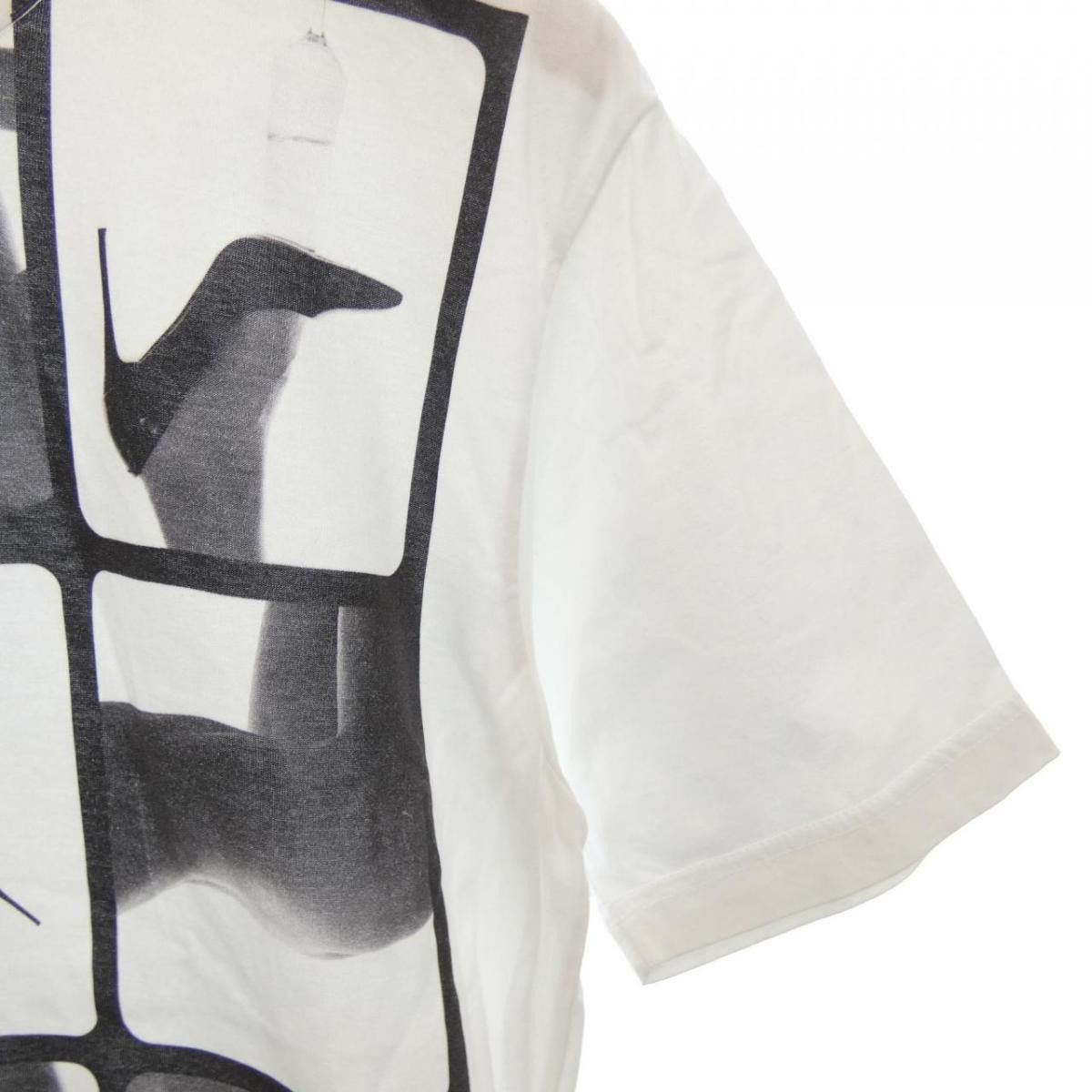 Junya Watanabe Short Sleeve Printed Front Cotton Tshirt White Size US S / EU 44-46 / 1 - 6 Thumbnail