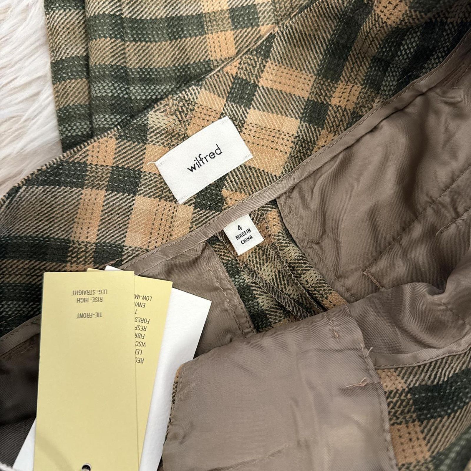 Aritzia NWT ARITZIA Wilfred Front Tie Pant - 4 Size 27" / US 4 / IT 40 - 3 Thumbnail