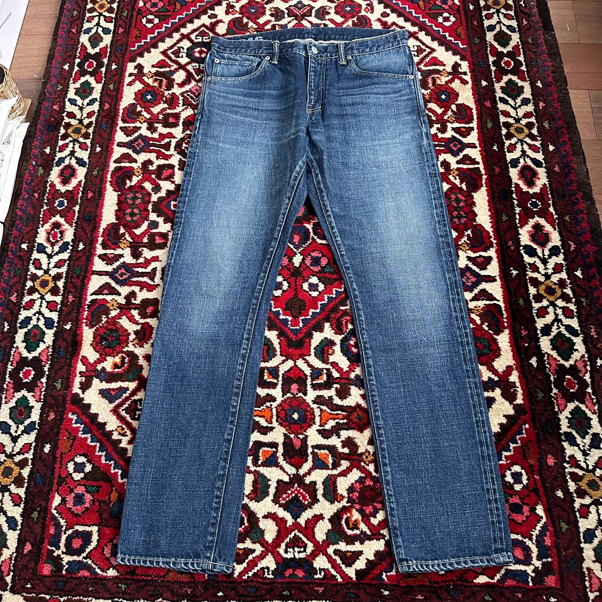 Visvim visvim 18aw 12d16 slim jeans w34l30 9.8/10 Size US 34 / EU 50 - 1 Thumbnail