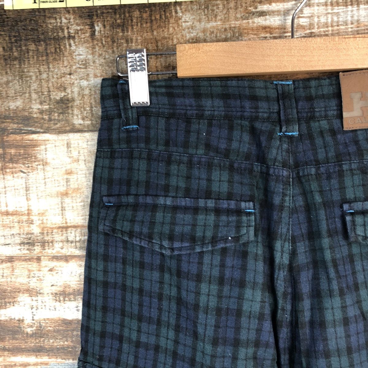Hang Ten Hang Ten Green Checkred utility tactical Cargo Pants #A1438 Size US 26 / EU 42 - 18 Thumbnail