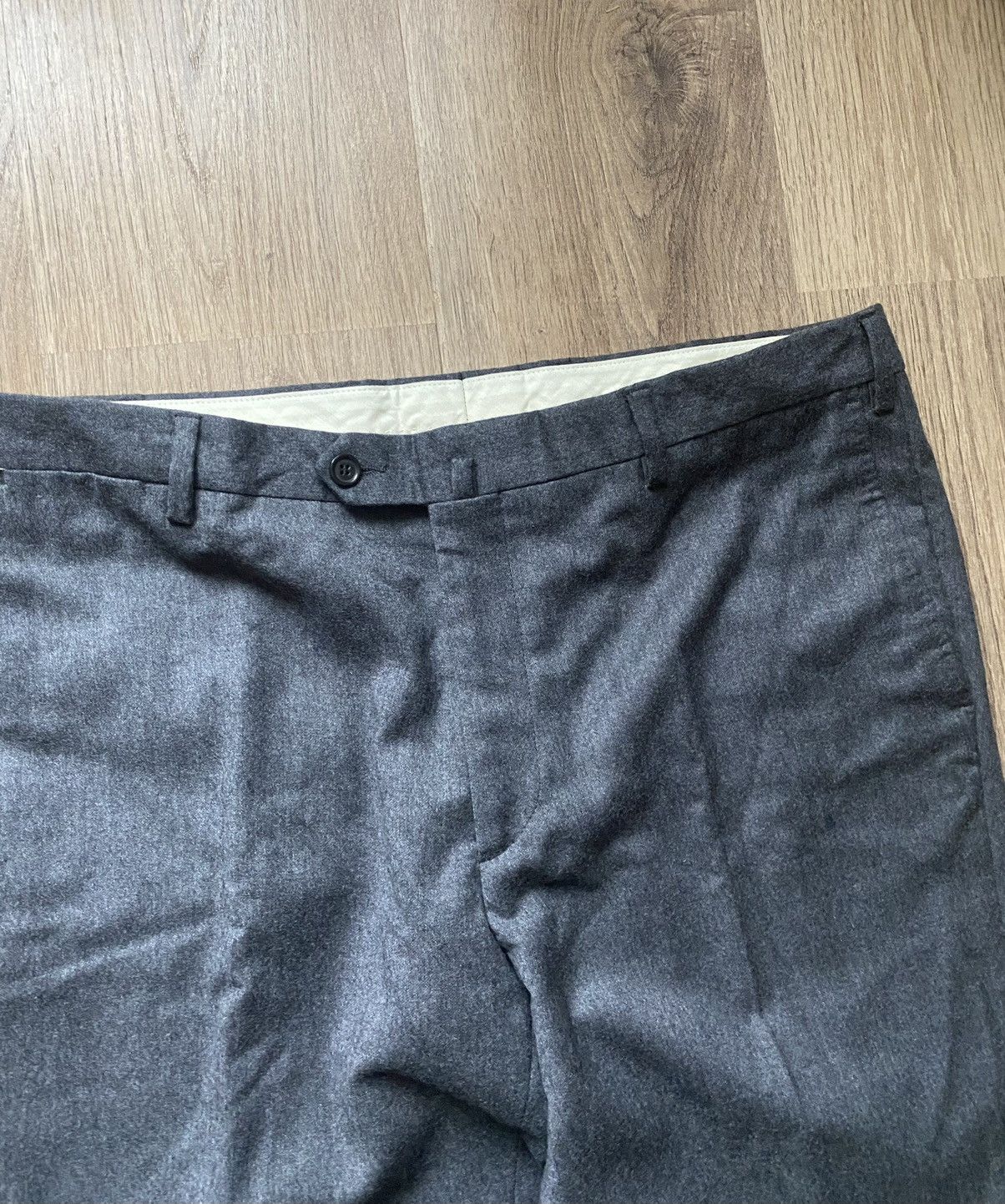 Boggi × Vintage Boggy Milano Vintage Lana wool luxury dress pants Size US 34 / EU 50 - 2 Thumbnail