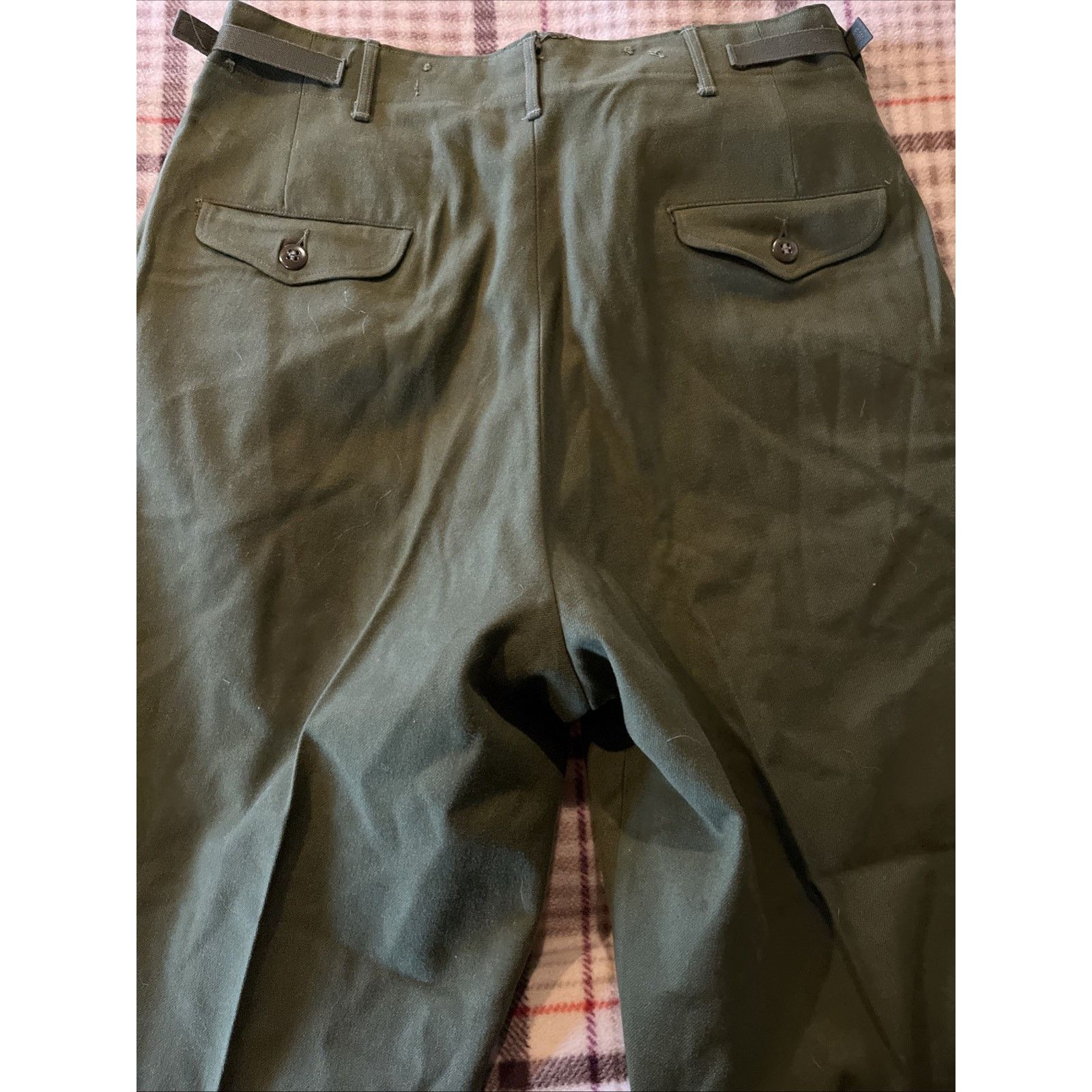 Other Vintage M-1951 Pants Medium ARMY Green Military 33x28 Wool Size US 33 - 11 Thumbnail