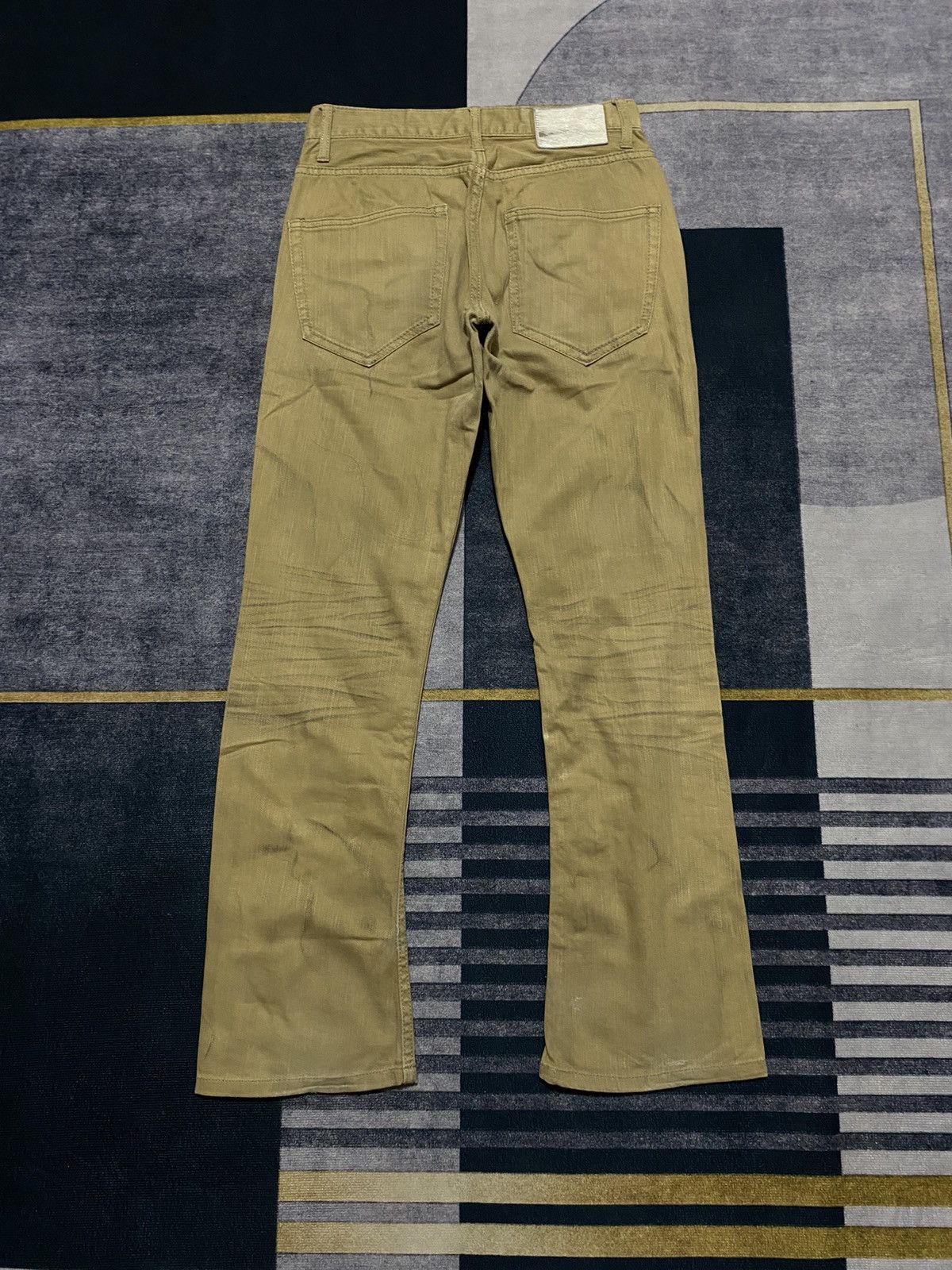 If Six Was Nine Y2k FLARE URBAN CRAFT IFSIXWASNINE DENIM PANTS Size US 30 / EU 46 - 3 Thumbnail