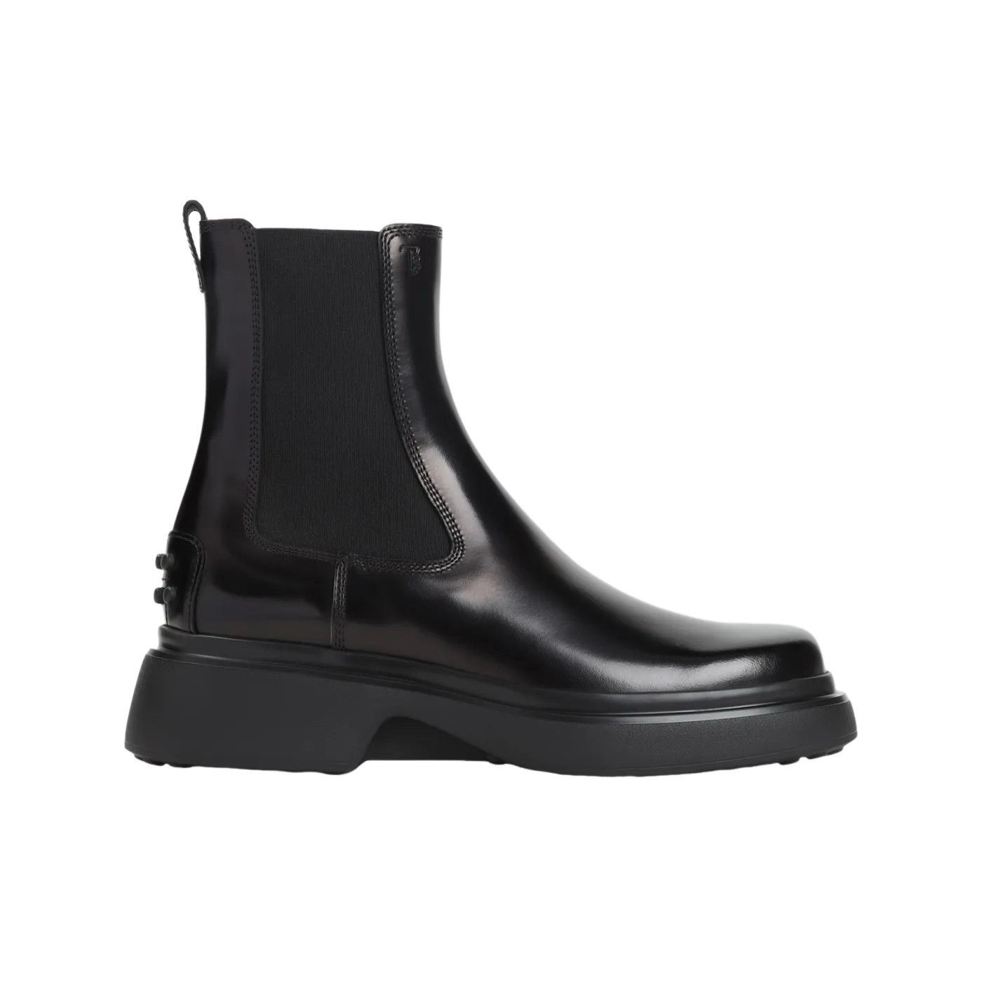 TOD'S Black Leather Ankle Boots New And Authentic (Women's s