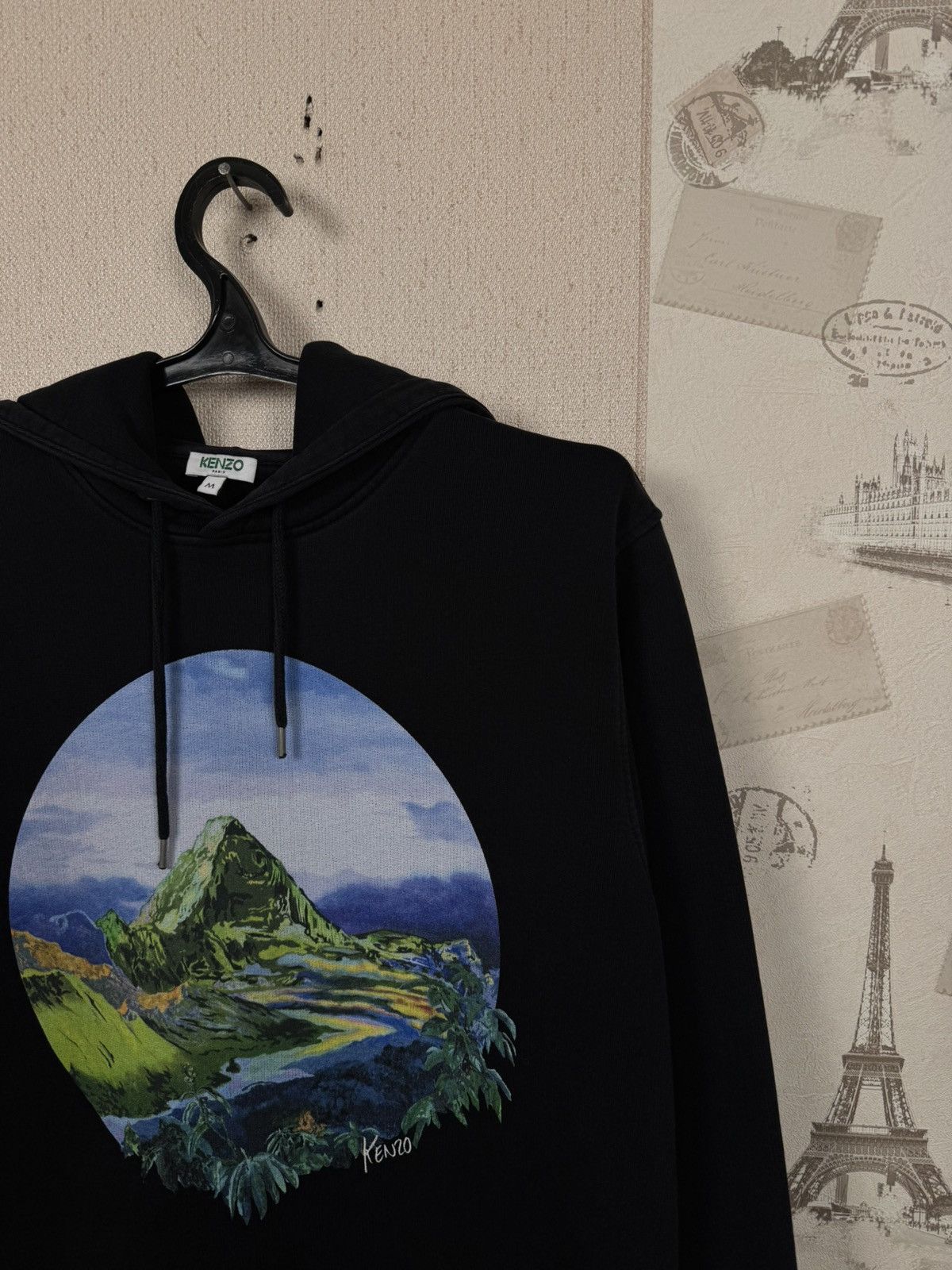 Kenzo Kenzo Hoodie Mountain Gems Black Sz M Luxury Paris Designer Size US M / EU 48-50 / 2 - 6 Thumbnail