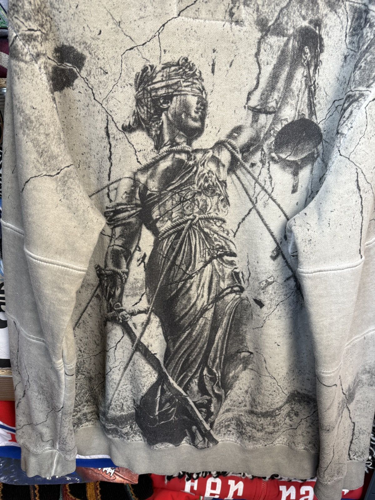 Metallica Metallica Justice Statue Graphic Full Print Zip-Up Size US XL / EU 56 / 4 - 7 Thumbnail