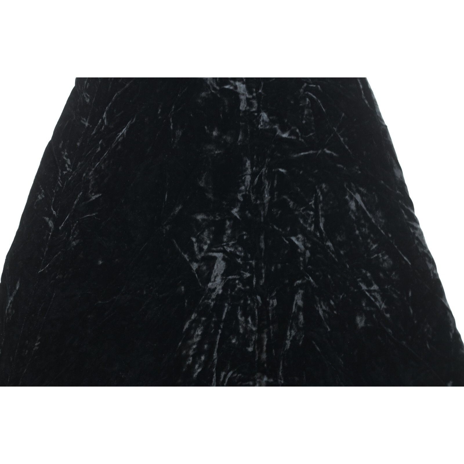 Vintage Vintage 50s 60s Goth Medieval Velvet Velour Skirt Size 26" / US 2 / IT 38 - 3 Thumbnail