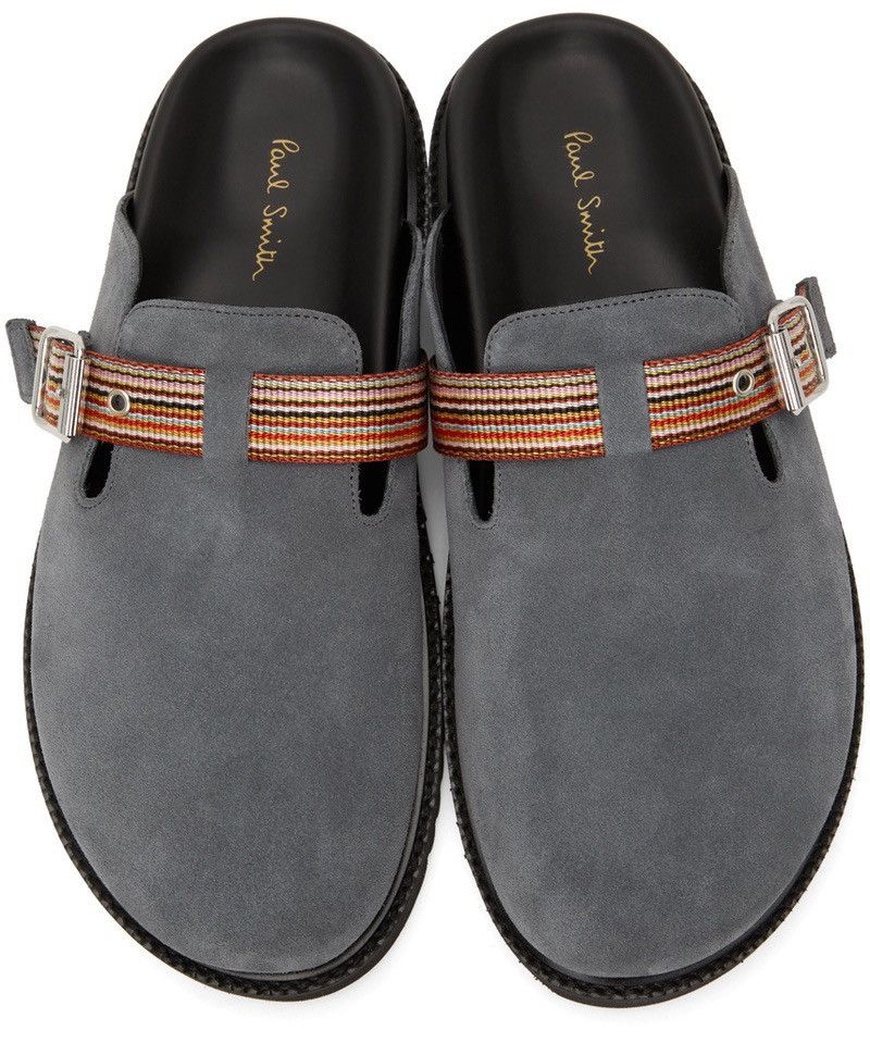 Paul Smith New Paul Smith Mainline Mesa Grey Suede Mules UK7 US8 Size US 8 / EU 41 - 9 Thumbnail