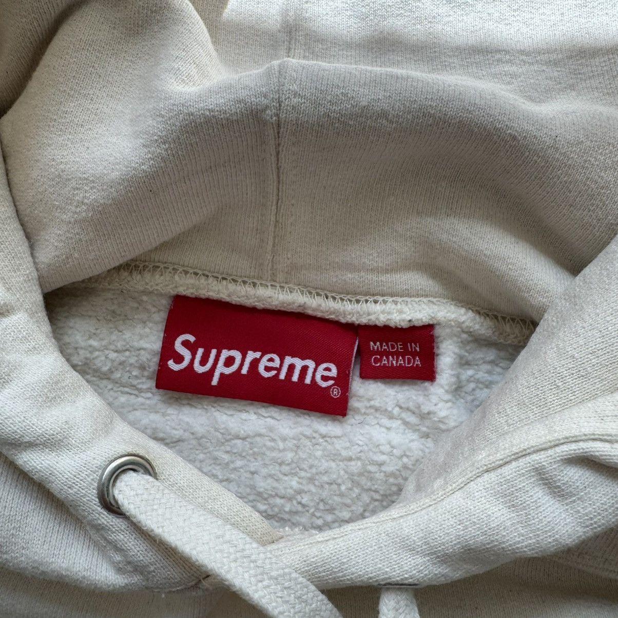 Supreme Supreme Love Hooded Sweatshirt SS21 Cream Size US XL / EU 56 / 4 - 6 Thumbnail